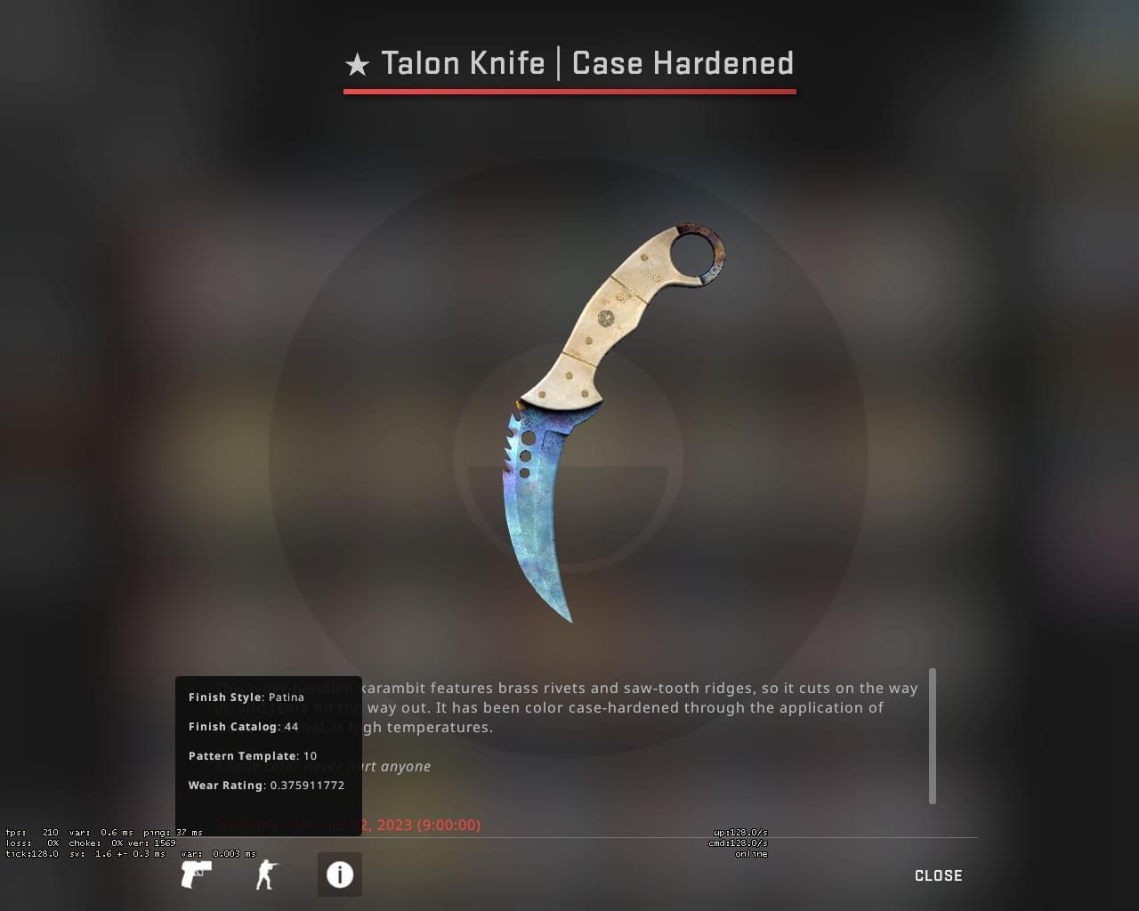 Talon blue gem r/ohnePixel