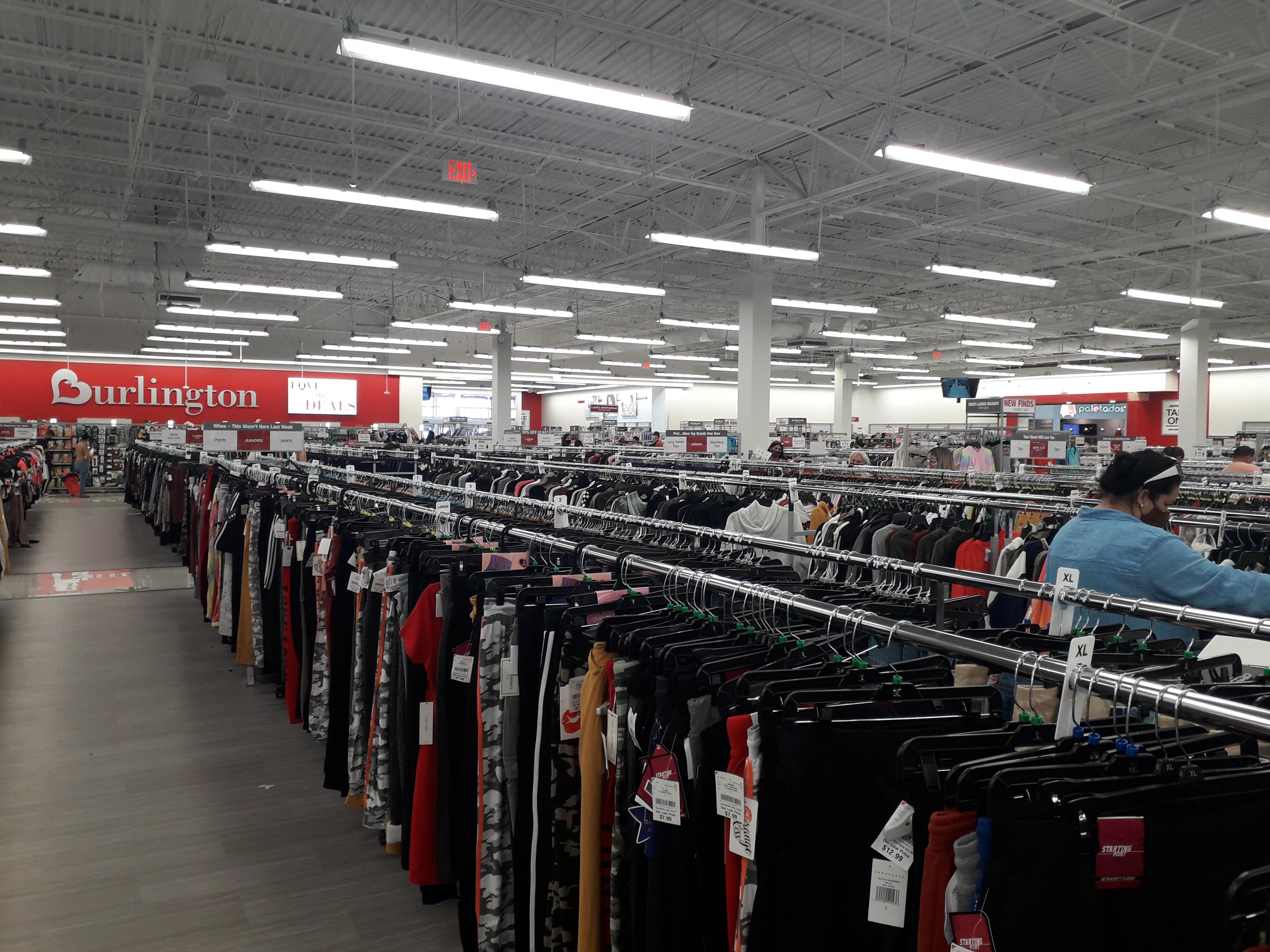 New Burlington in a mall in Hatillo, Puerto Rico. Interior uses a new