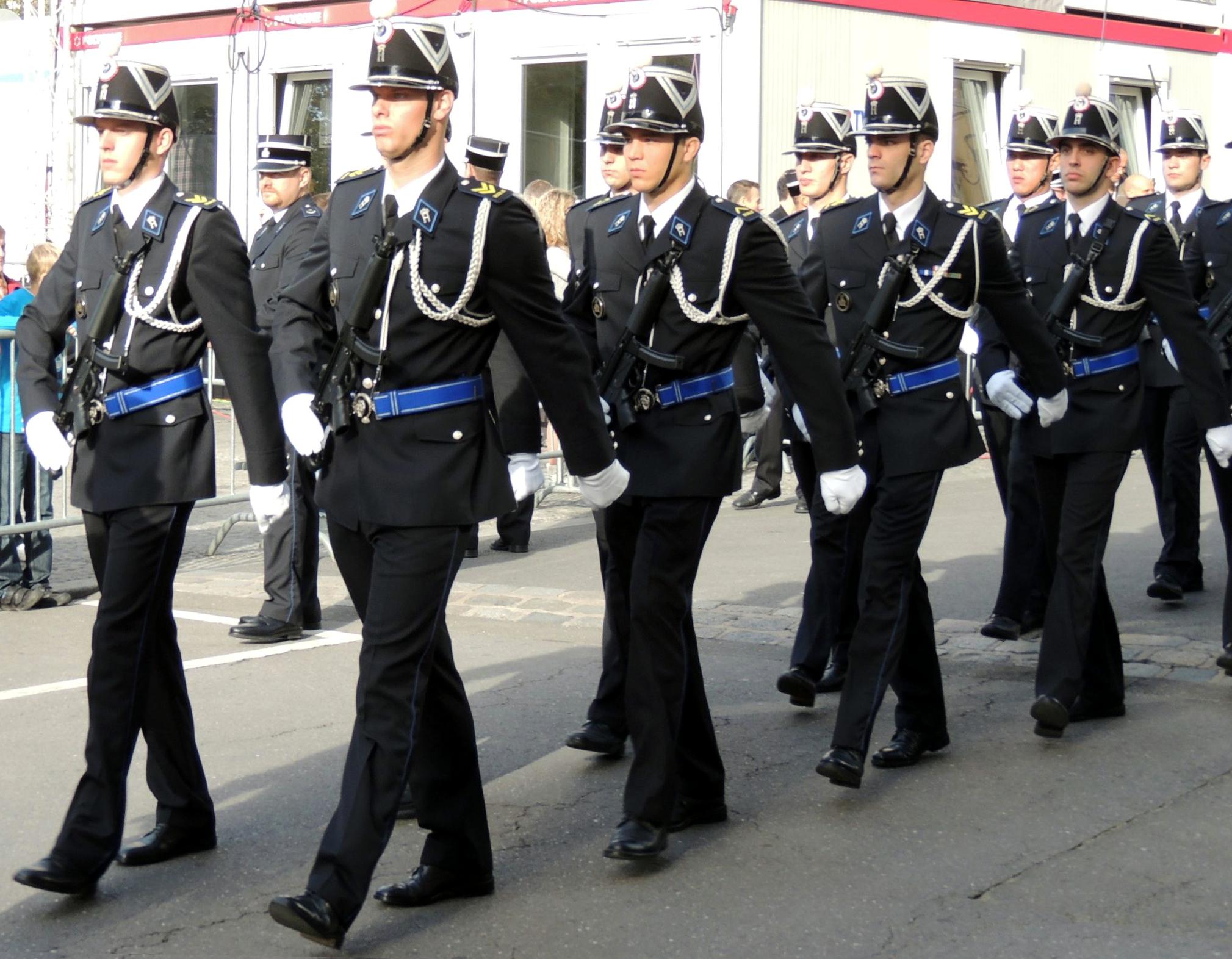 The Groussherzoglech Police (GrandDucal Gendarmerie) of Luxembourg in