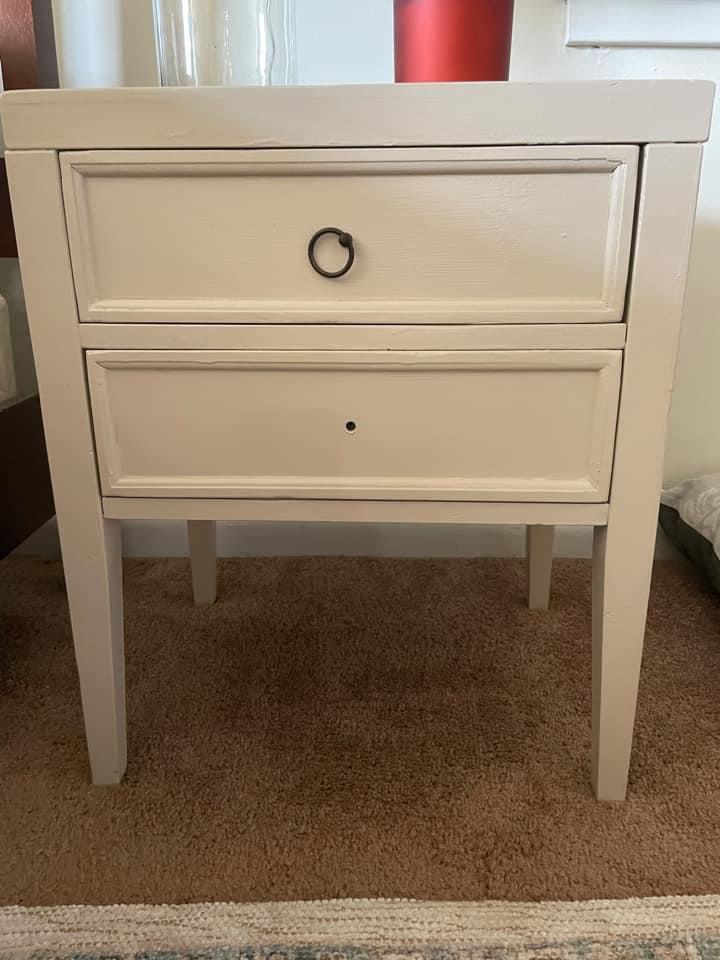 Help! Recently bought a couple of nightstands; however they are shorter