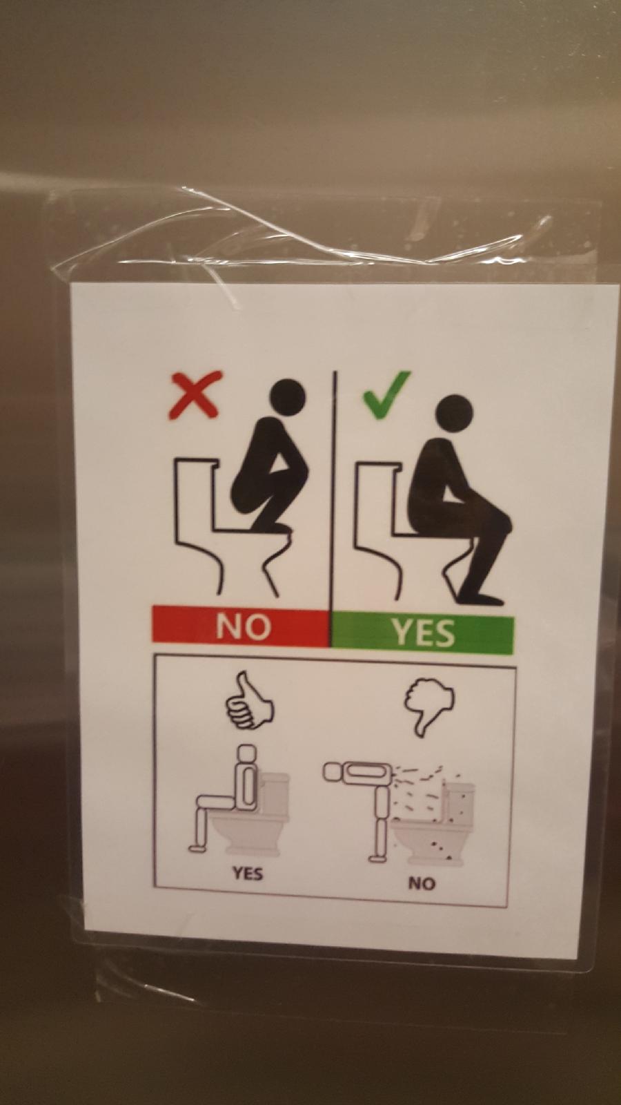 These signs in the bathrooms in west Yellowstone r/mildlyinteresting