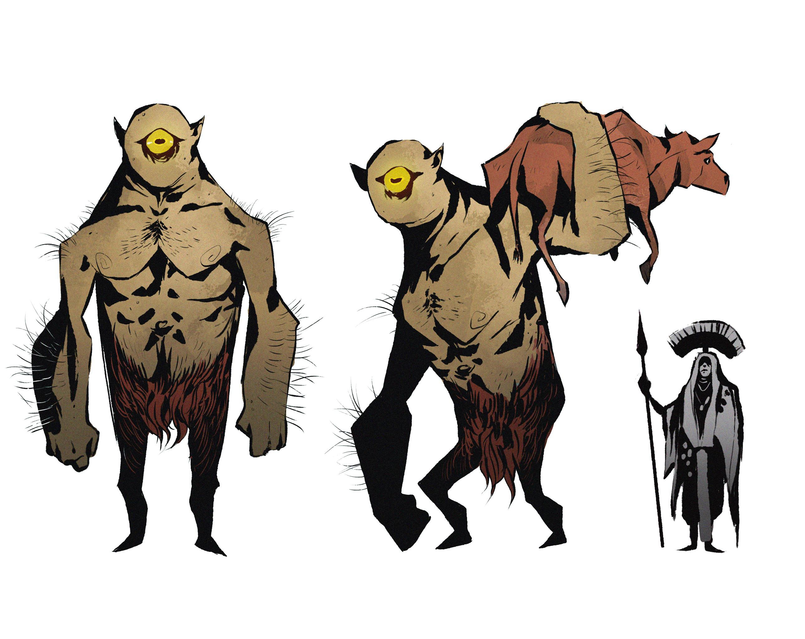 Concept art for a cyclops r/drawing