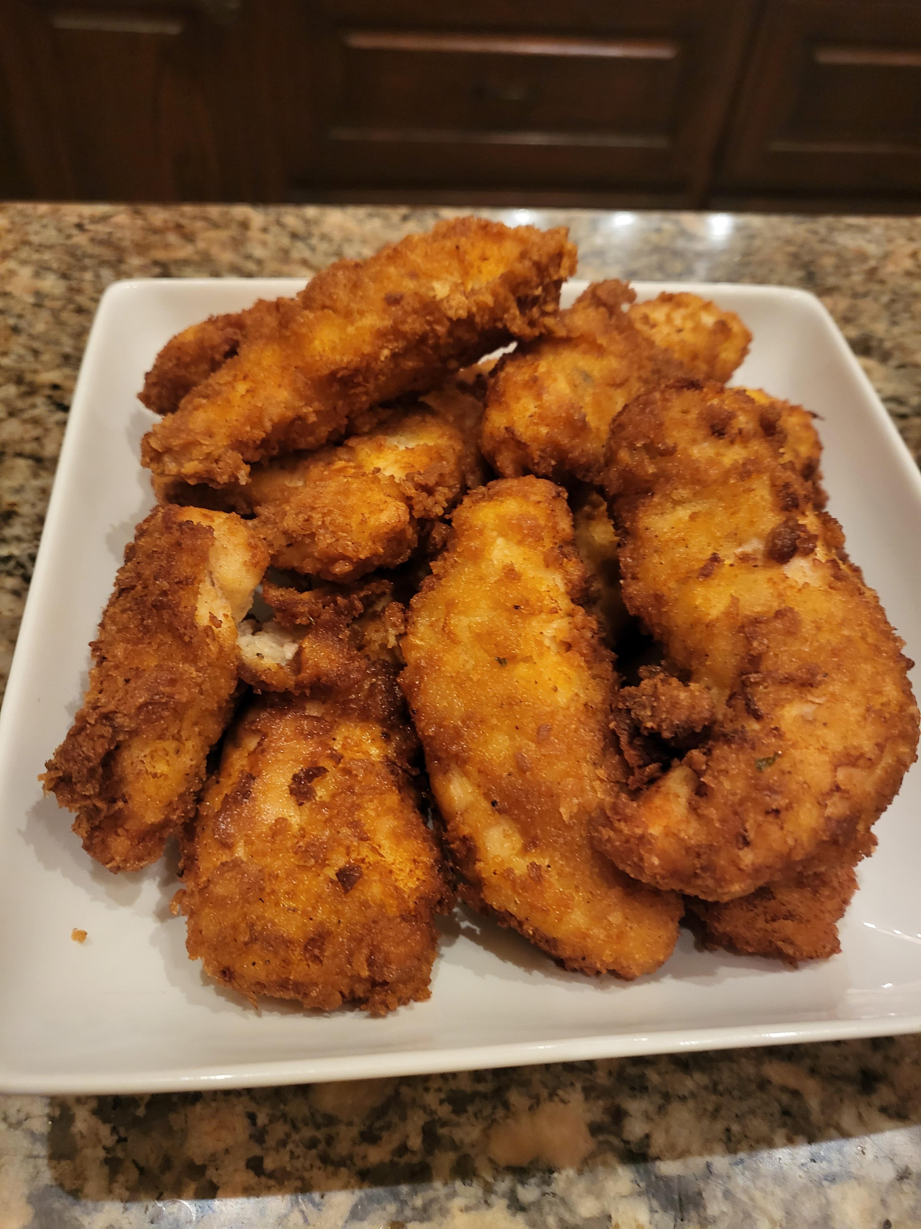 Chicken Tenders With Panko Bread Crumbs