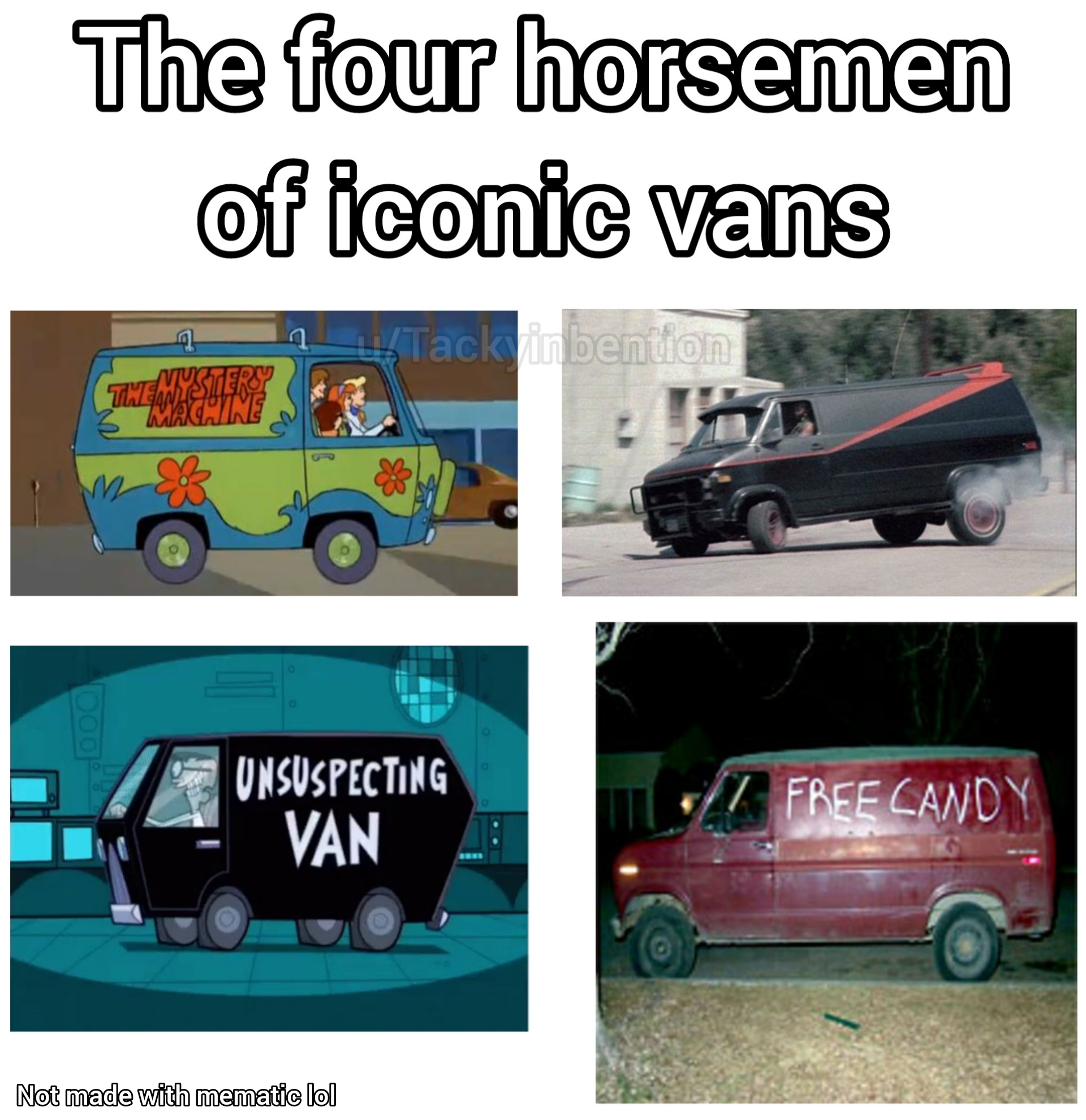 White Van Free Candy Meme Llyzxartwork