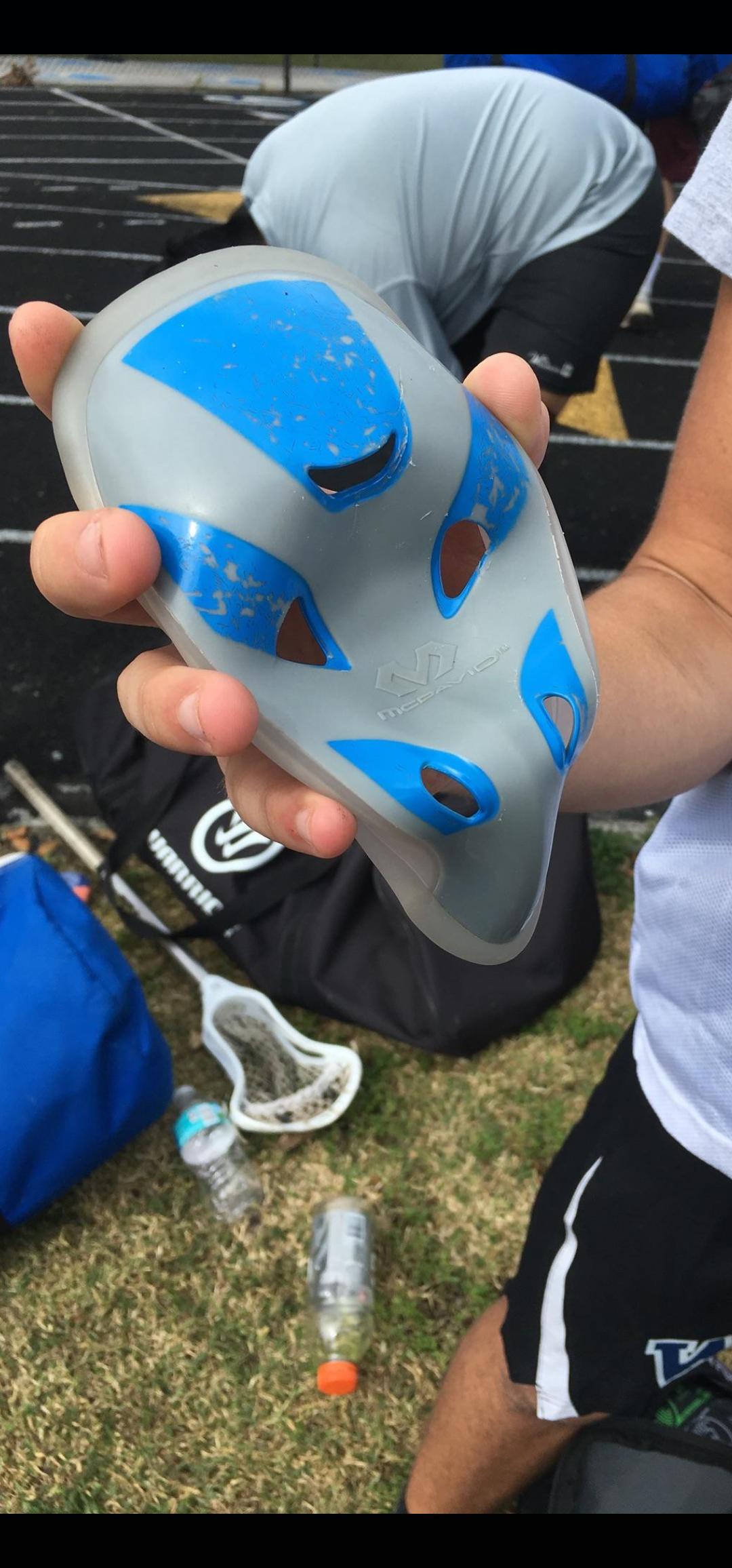 Lacrosse can be dangerous. Cup check r/HadToHurt