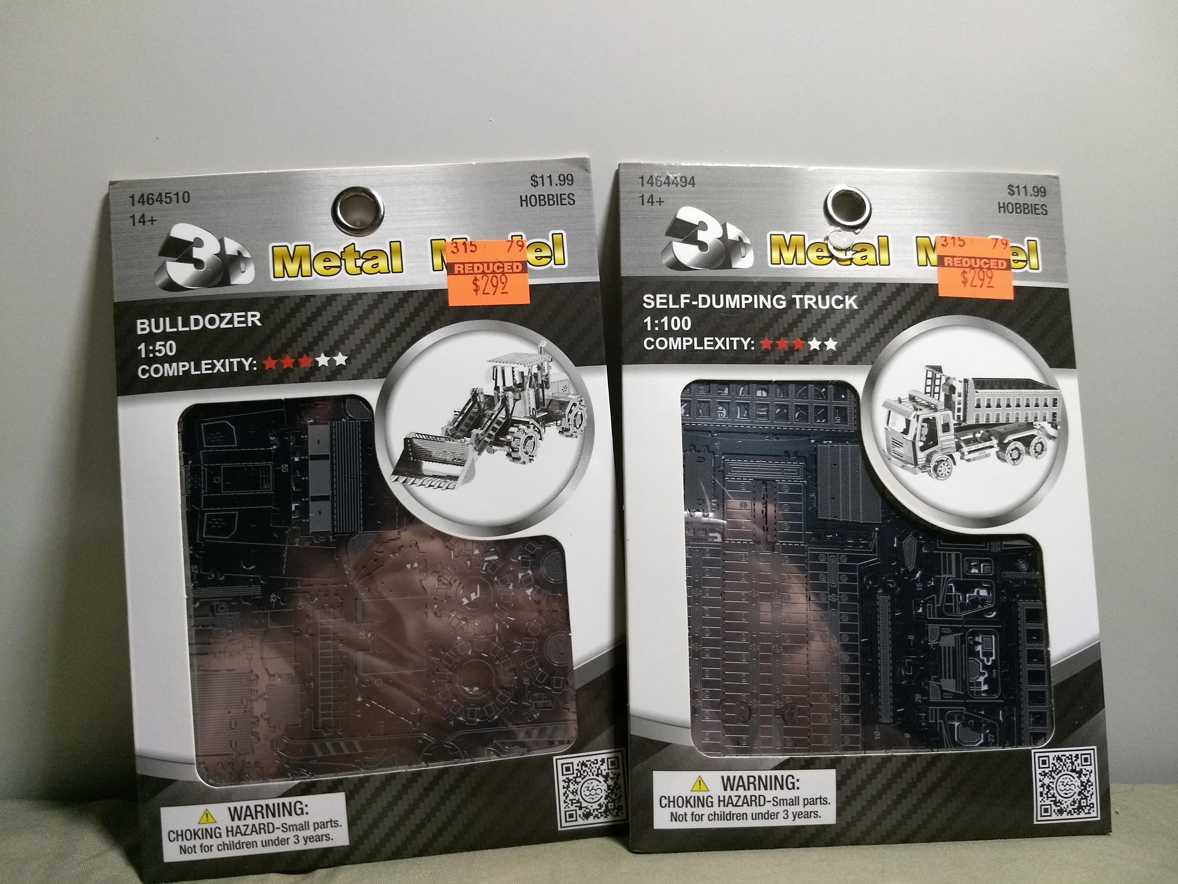 Hobby Lobby Clearance Models r/metalearth