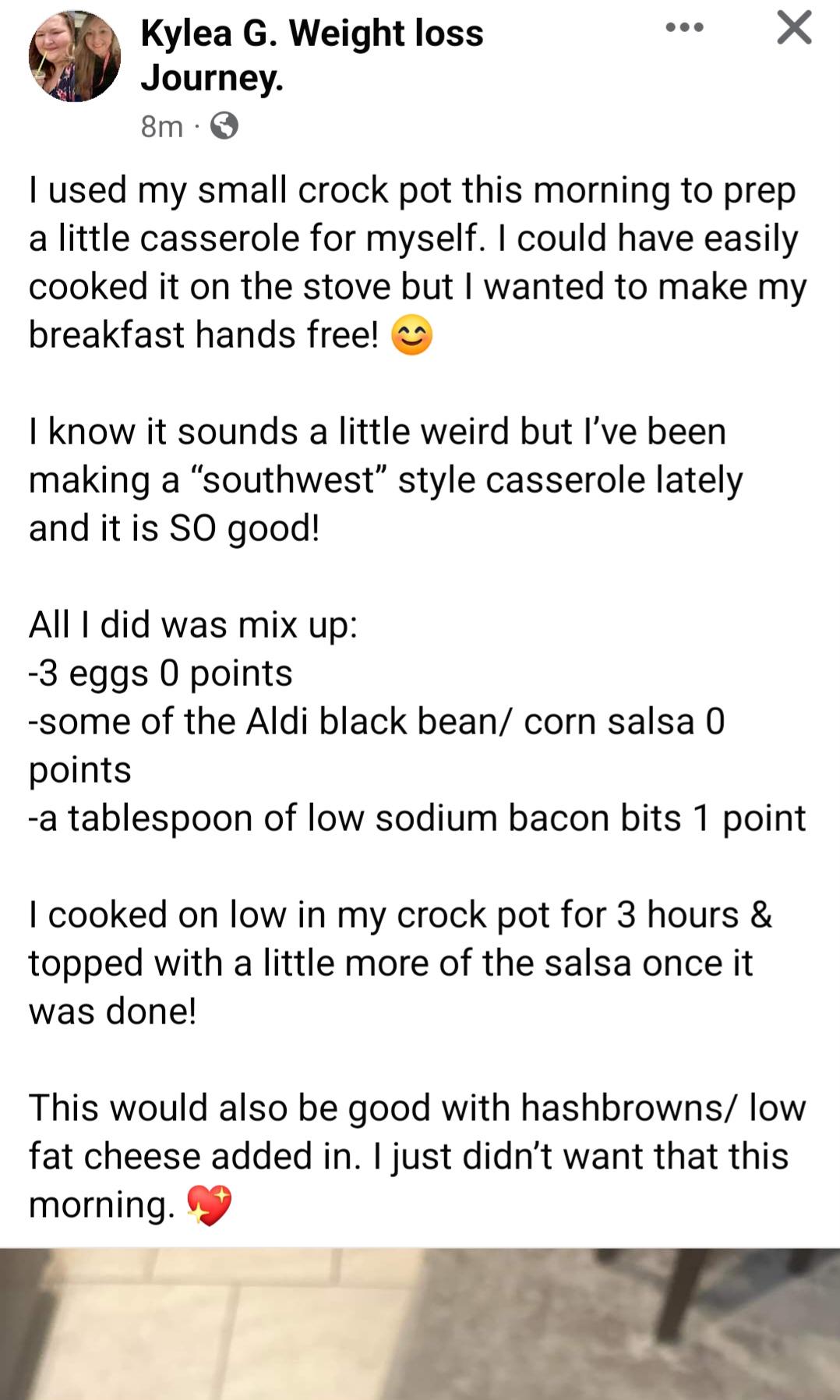 What the eff does "Hands Free" mean??? How did she get the ingredients