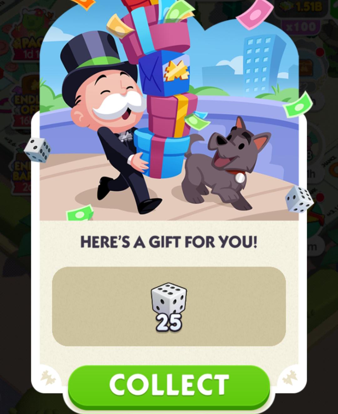 50 dice 1/9/24 🎲 : r/Monopoly_GO