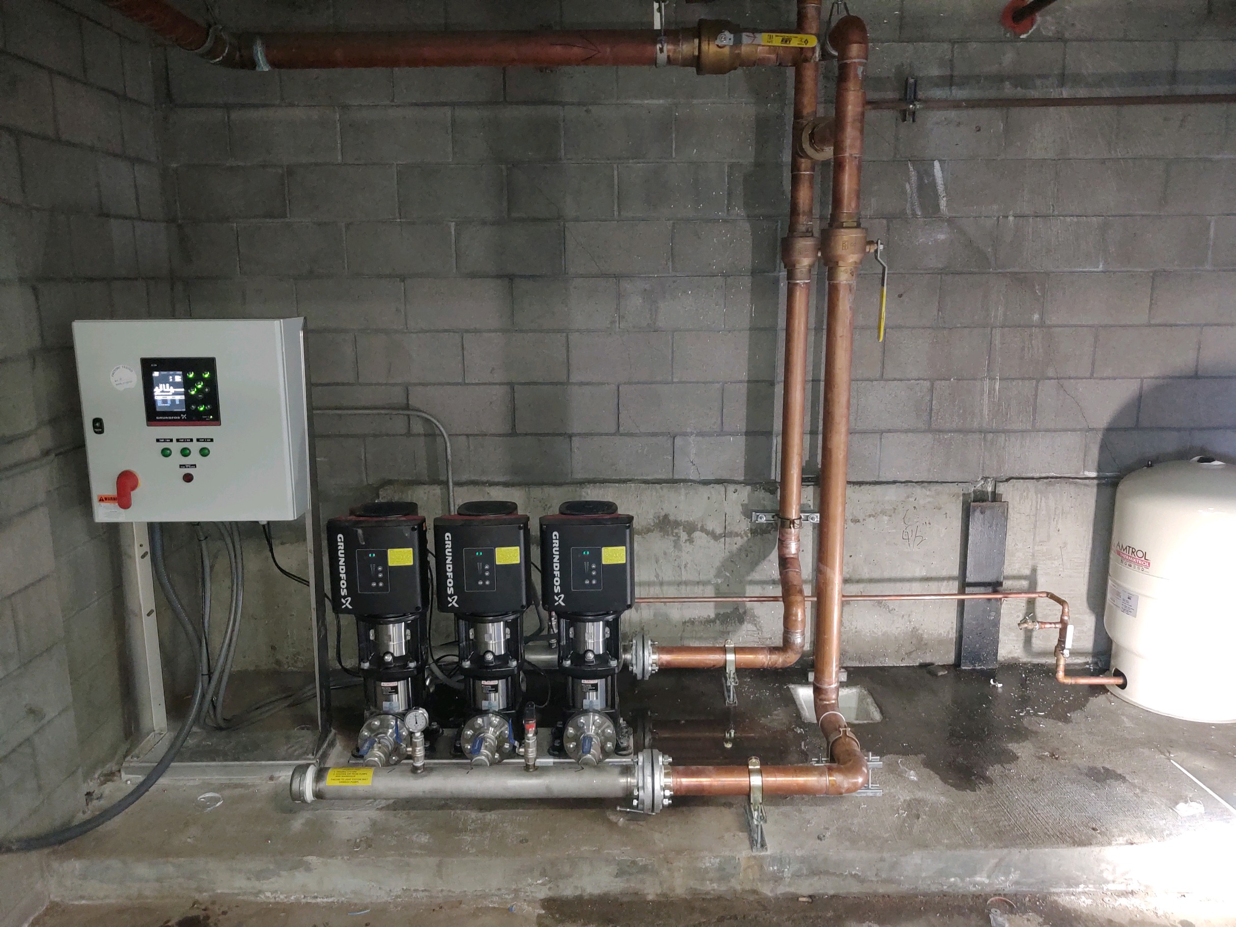 Alot of firsts for me on this one. First booster pump install. Working