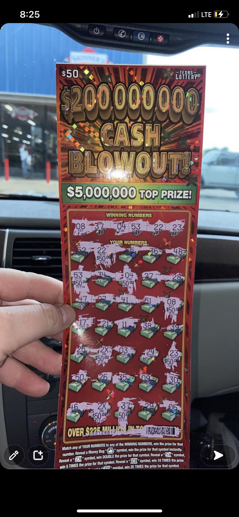 Texas Lottery Tickets r/Lottery