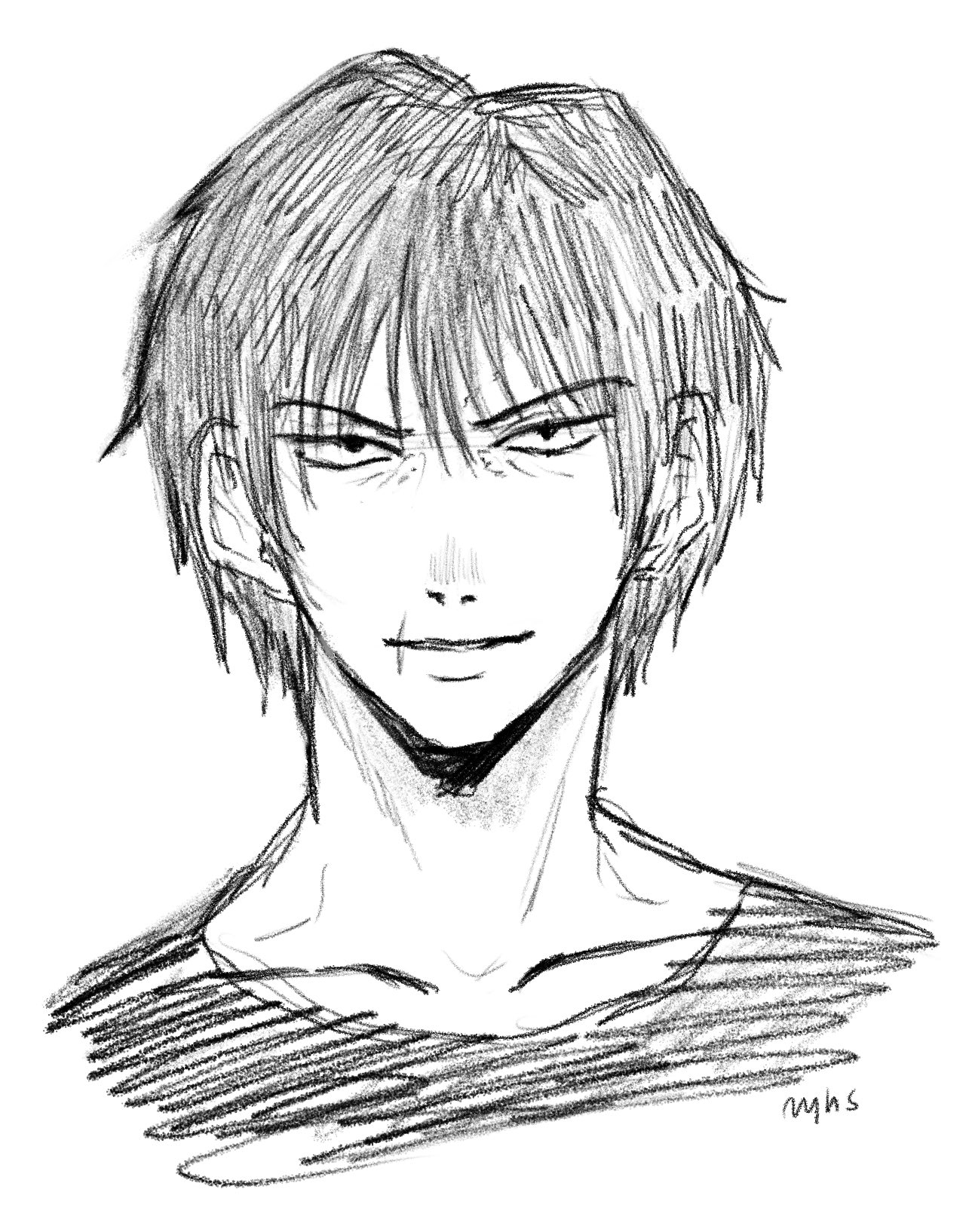 my sketch of toji r/JuJutsuKaisen