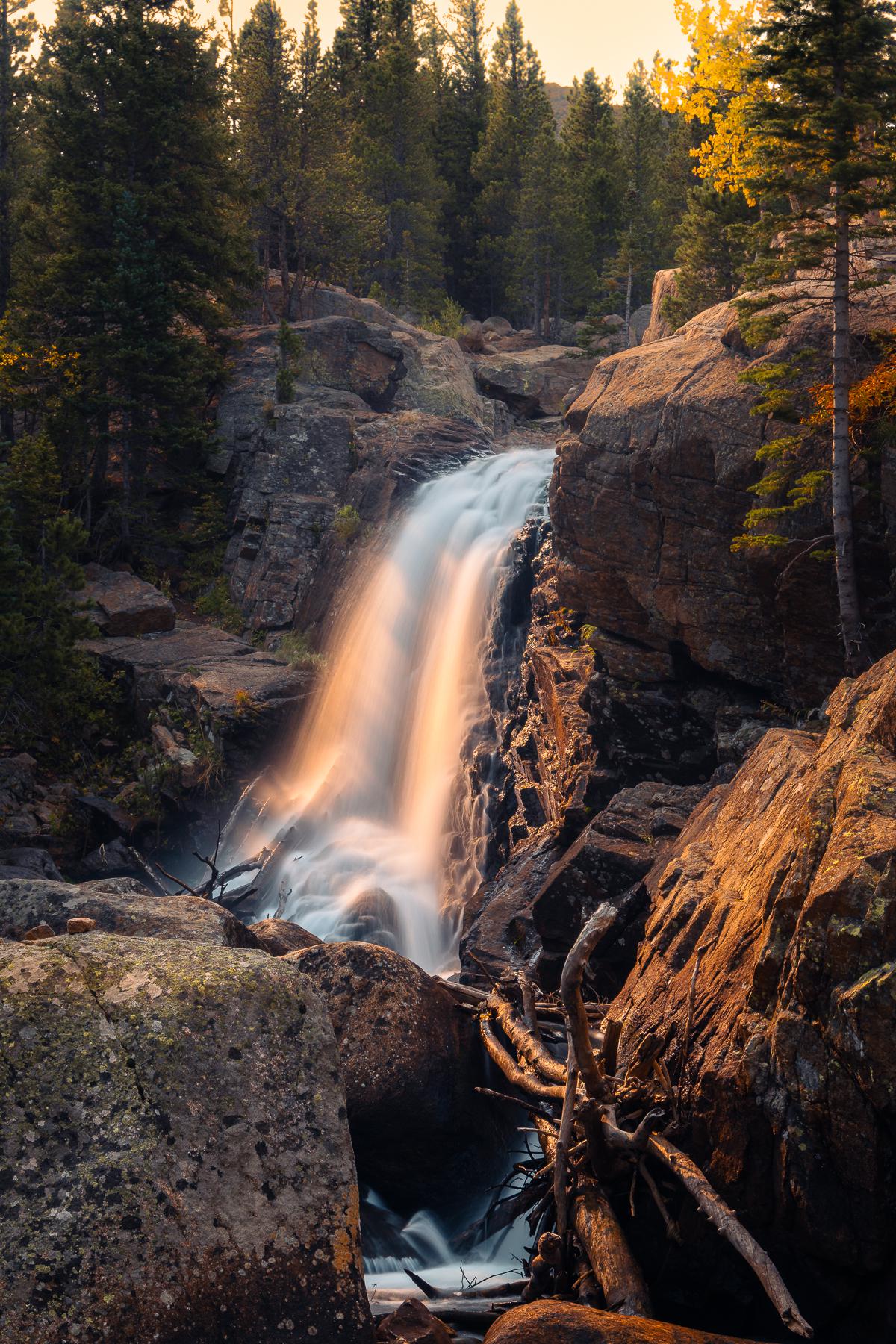 Alberta Falls, Rocky Mountain National Park, Colorado. OC. [1200x1800