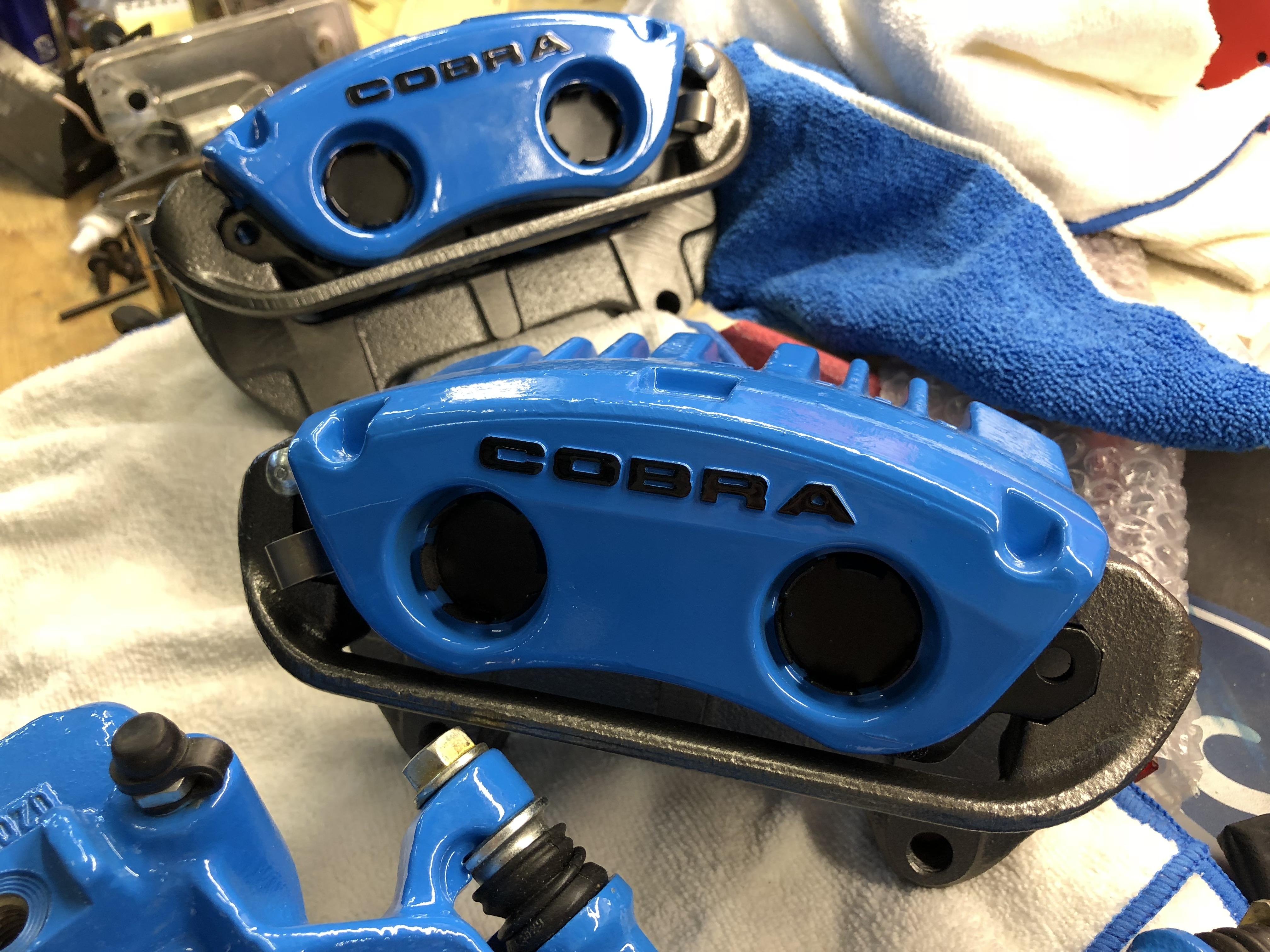 Fresh Grabber Blue Calipers for a customer. tkoresto on YouTube r