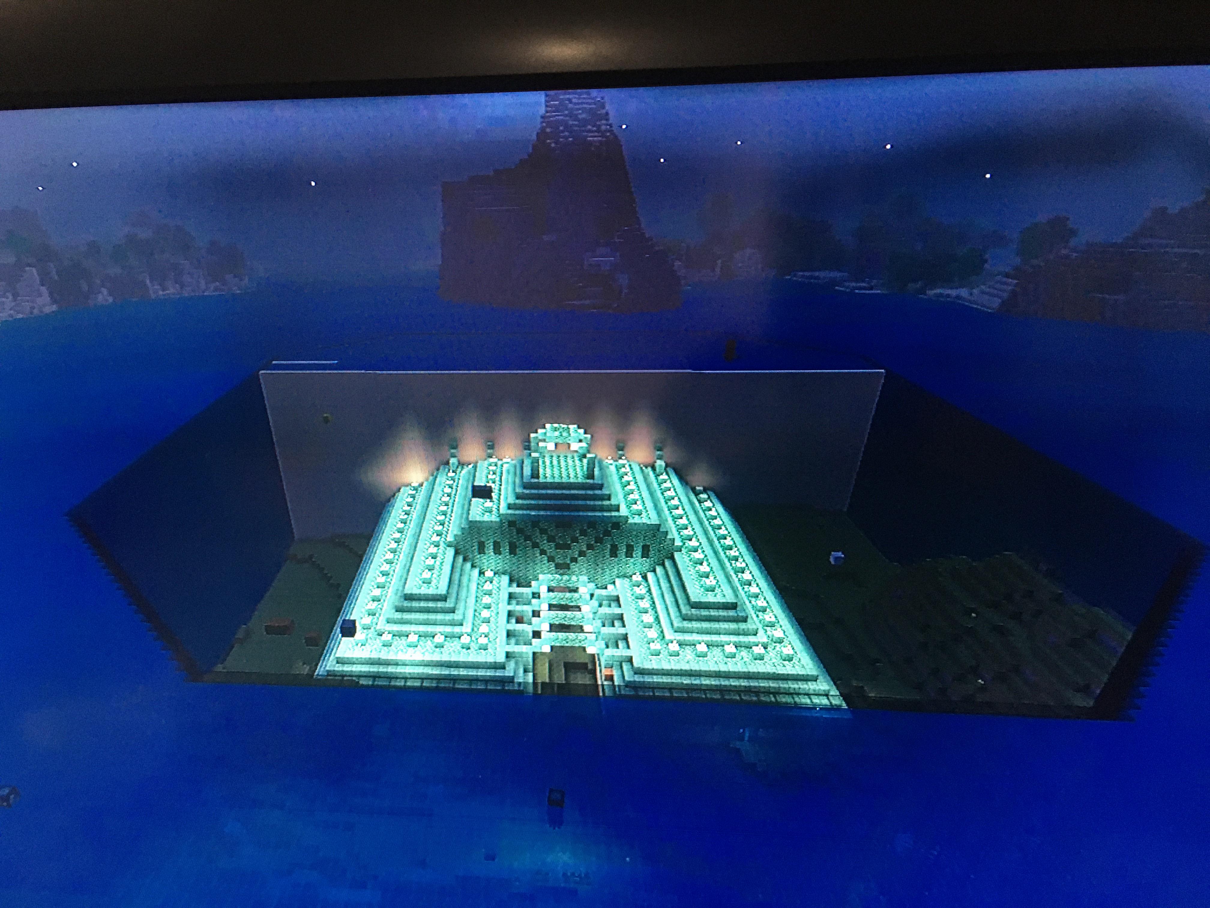 Im building/draining an ocean monument in my survival world r/Philza