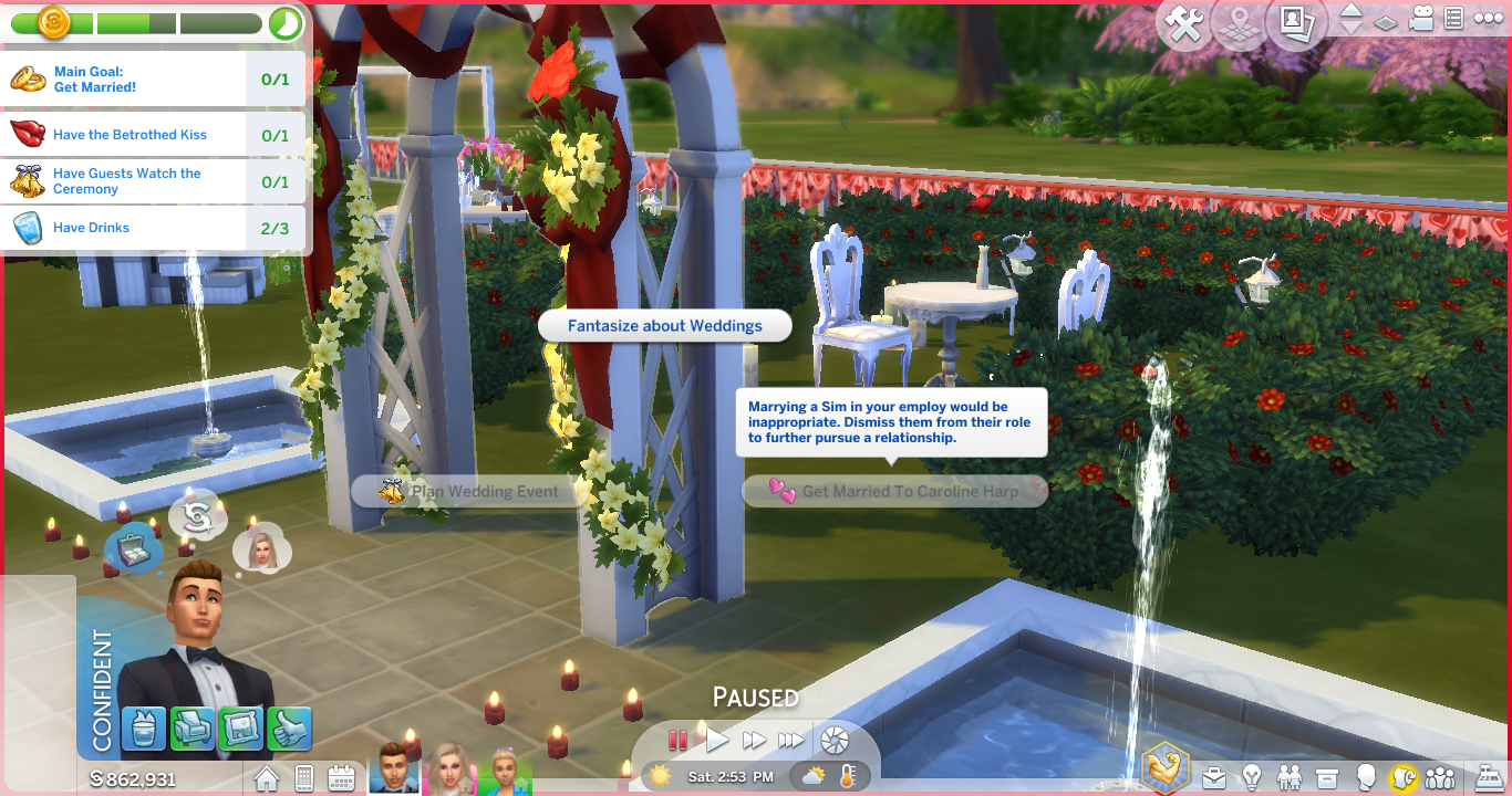 Can't Marry Sims even though they have different jobs. r/thesims