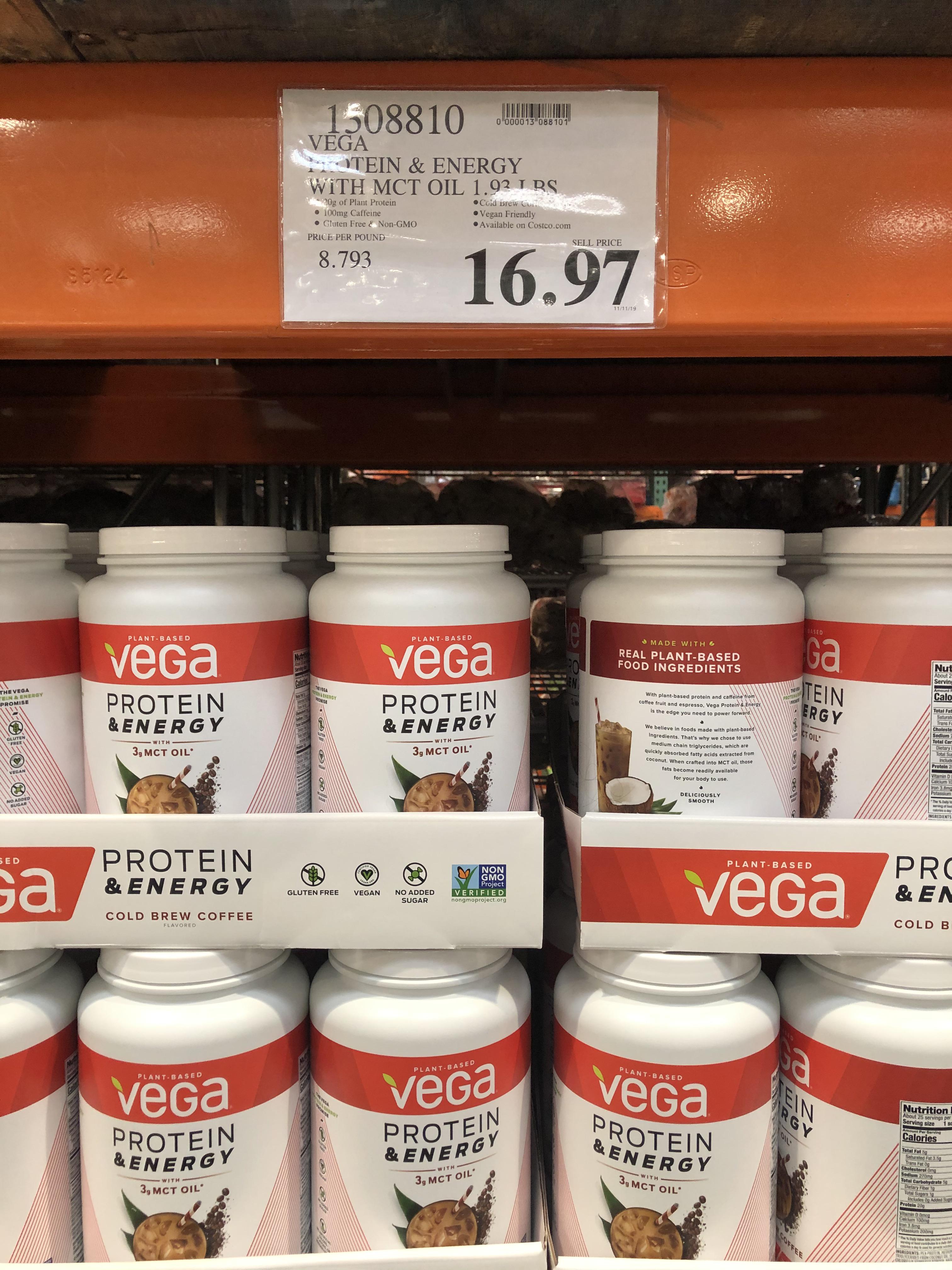 Vega powder at Costco low price. Never seen it lower than 27 r