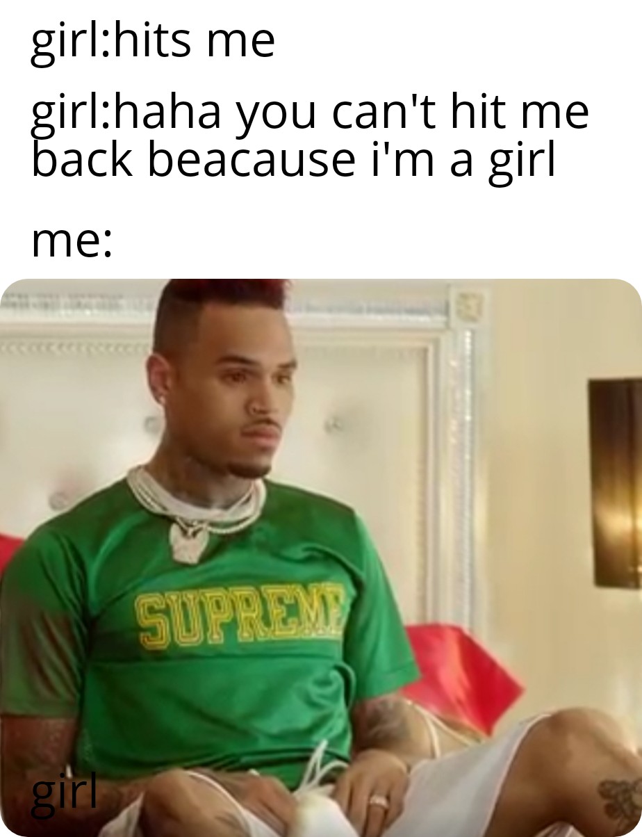 I woke up chris breezy memes