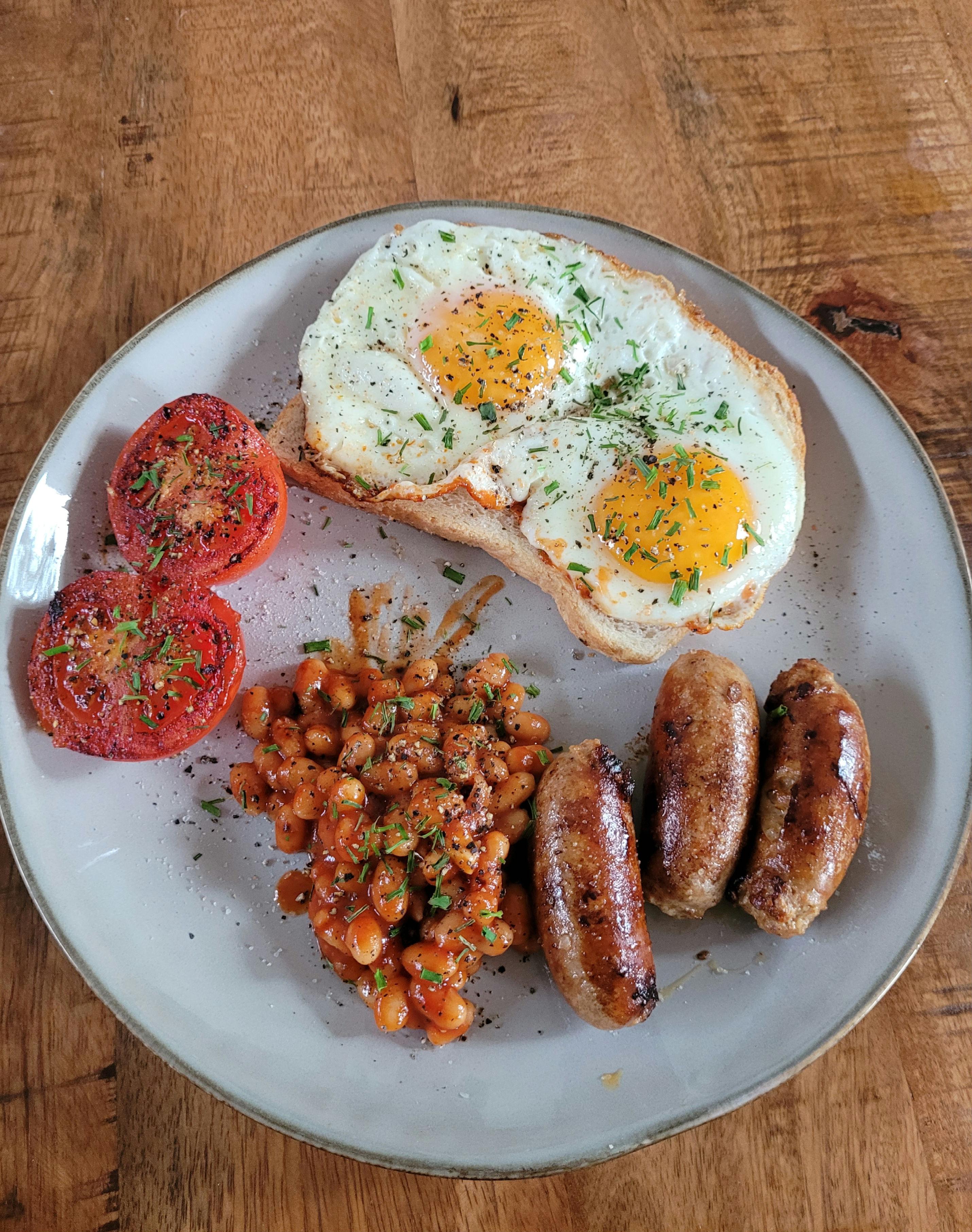 [Homemade] English breakfast r/food