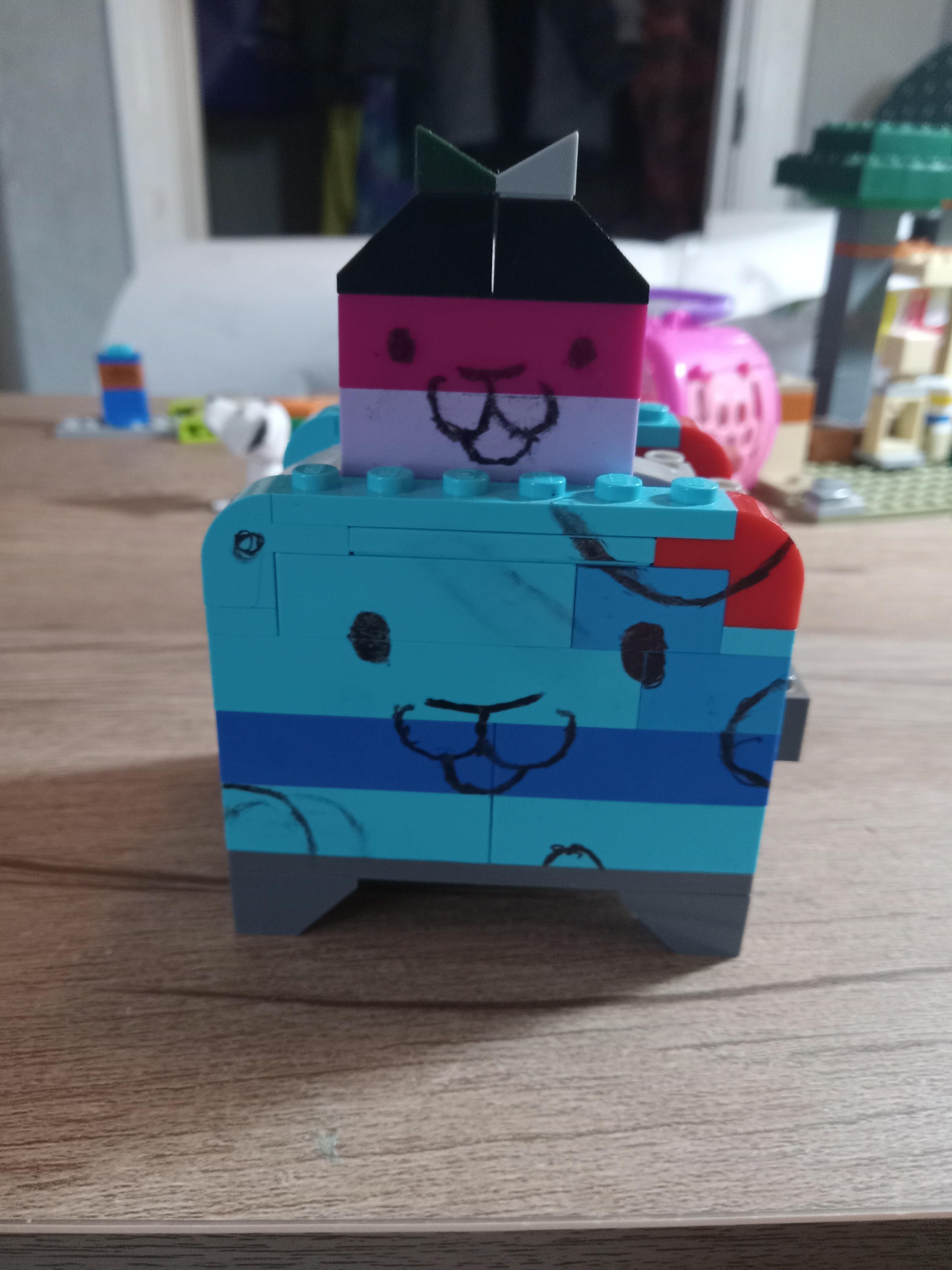 lego toaster cat [cats] r/battlecats