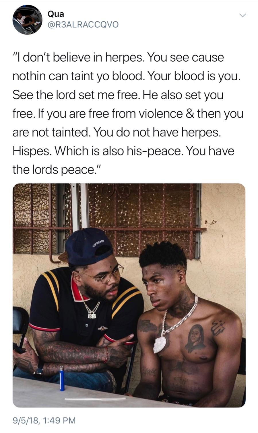 Kevin Gates probably said this BlackPeopleTwitter