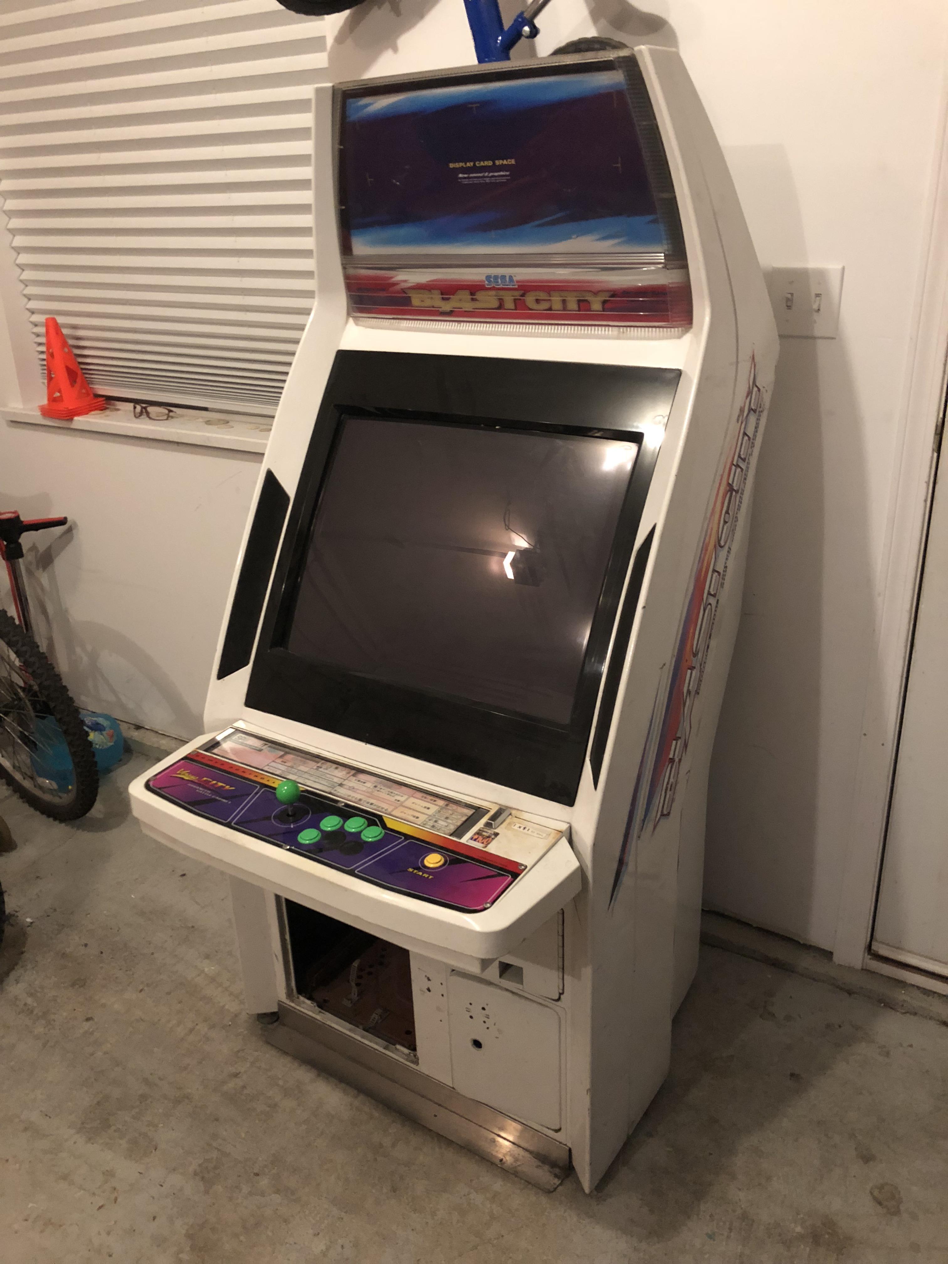 Sega Blast City pickup r/cade