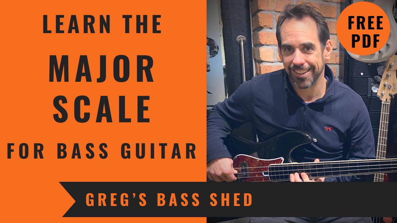 Bass Video Lesson Learn About The Major Scale FourStringBass