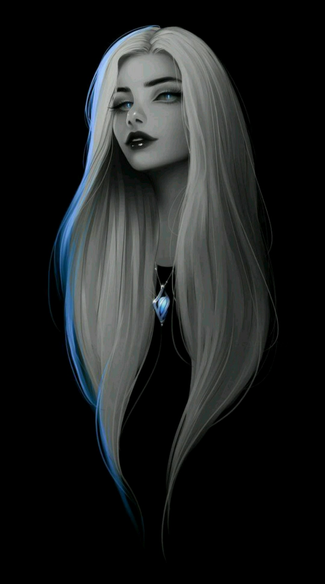 Queen of darkness, BroFistYT, darkness, 2019. Art