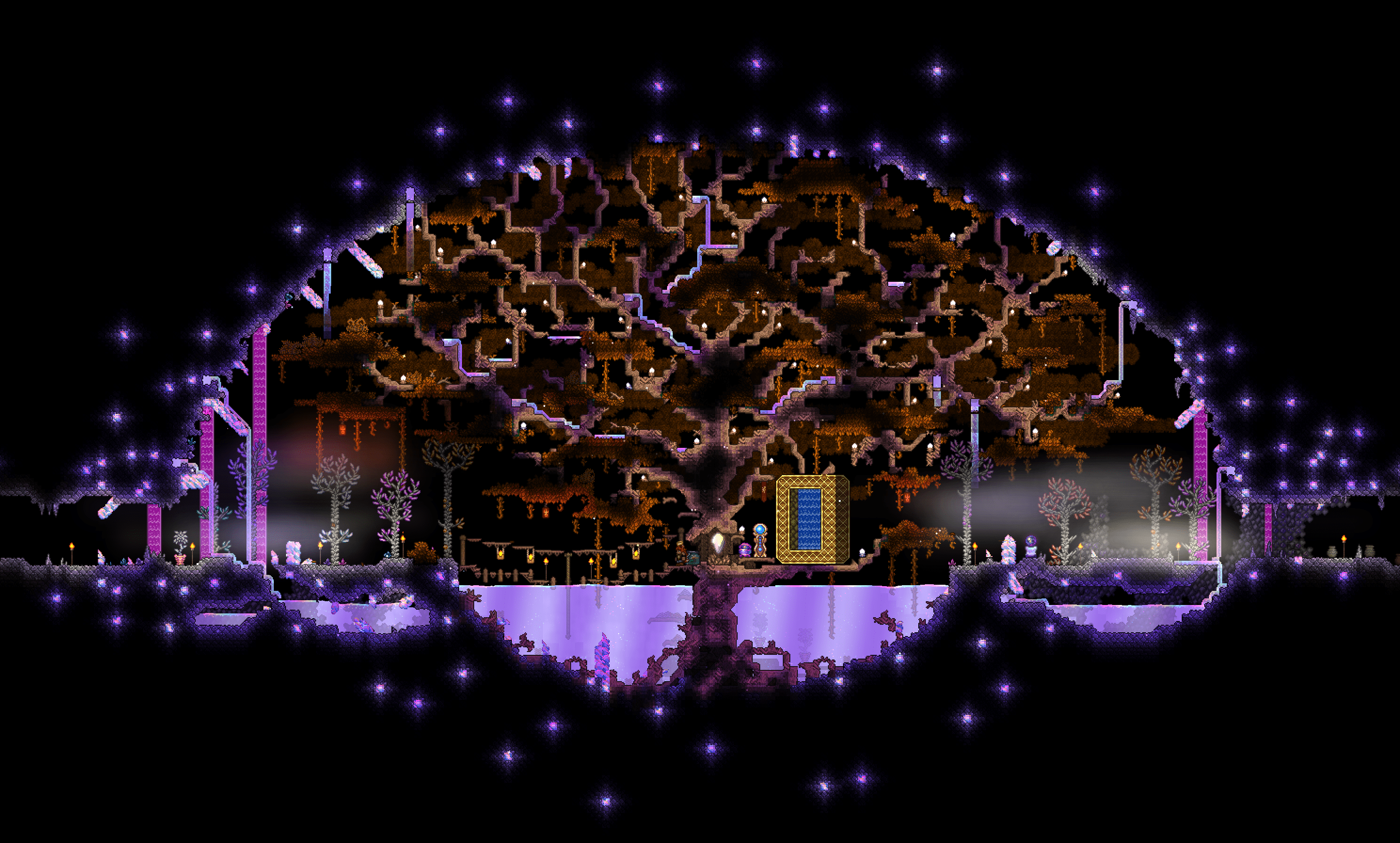 How to find aether biome