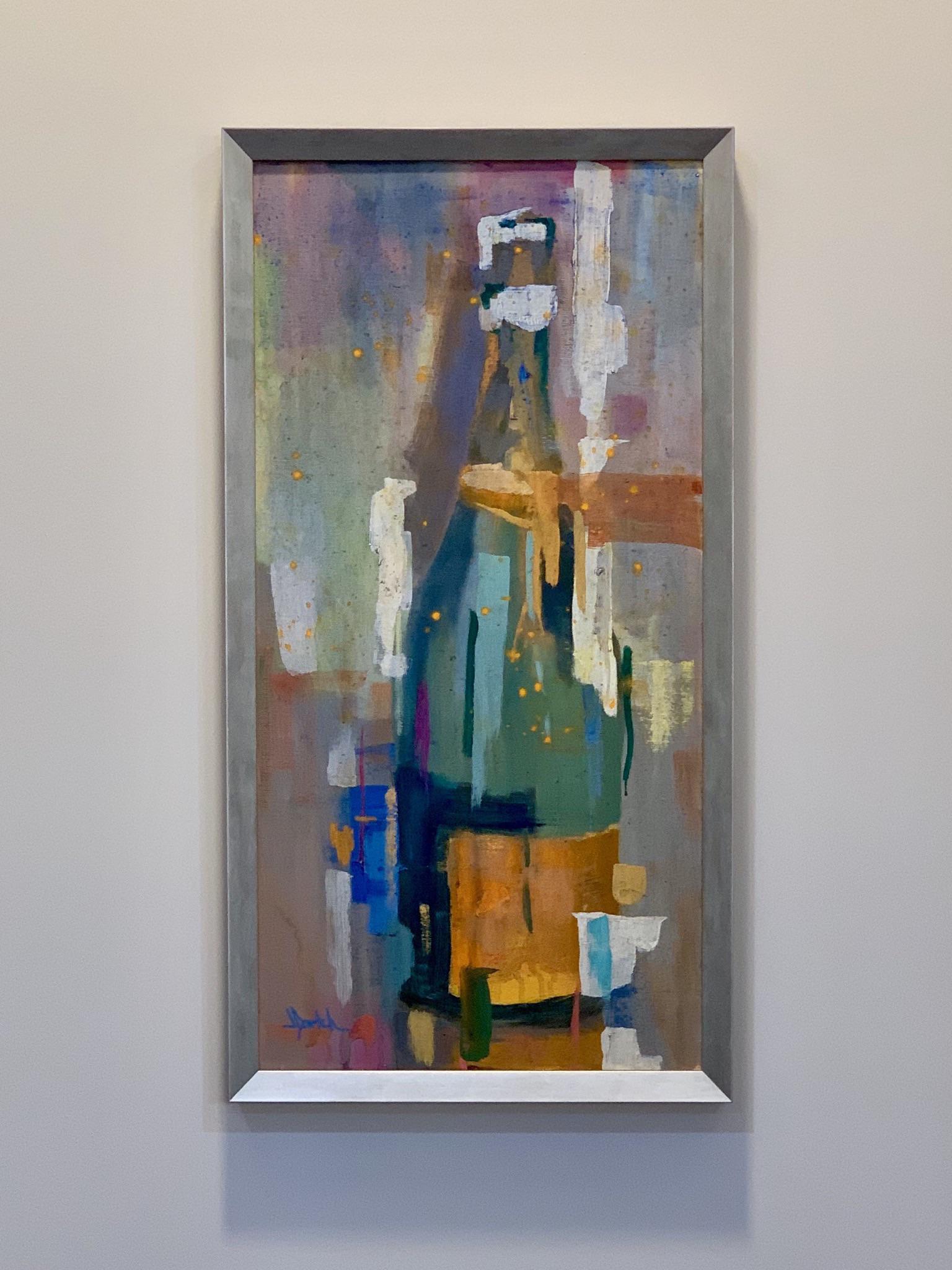 Took home my first piece of fine art, an oil painting by local artist