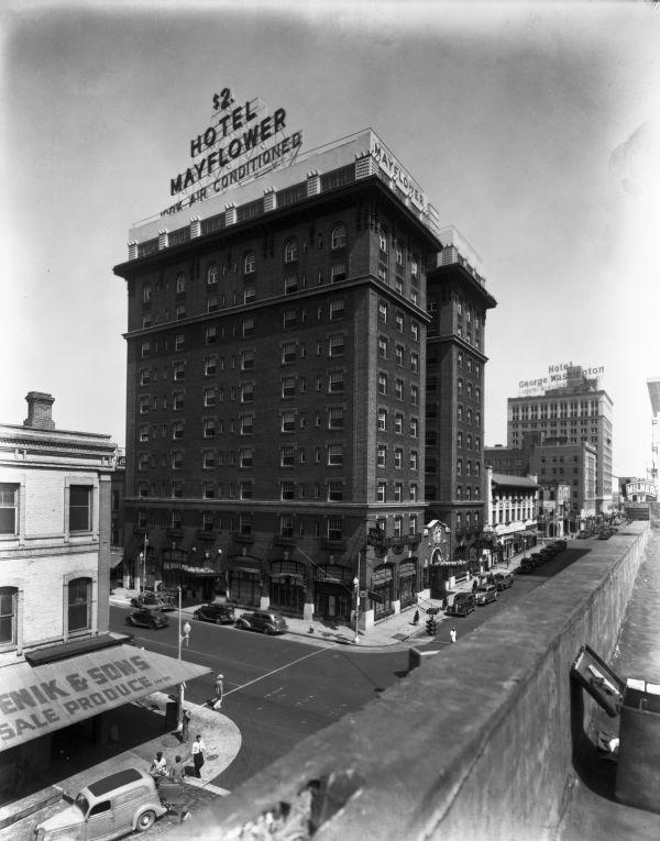 The Mayflower Hotel. Jacksonville, Florida. 1938 FloridaHistory