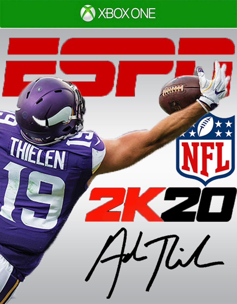 NFL 2k20 concept cover Madden