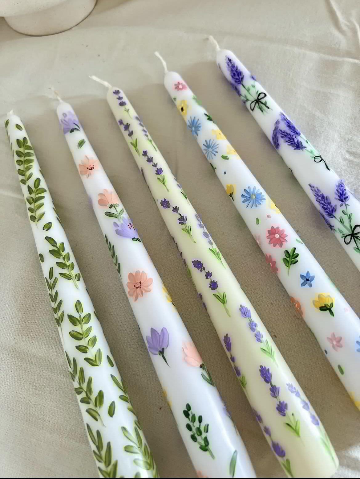 Painted candles? r/DIYweddings