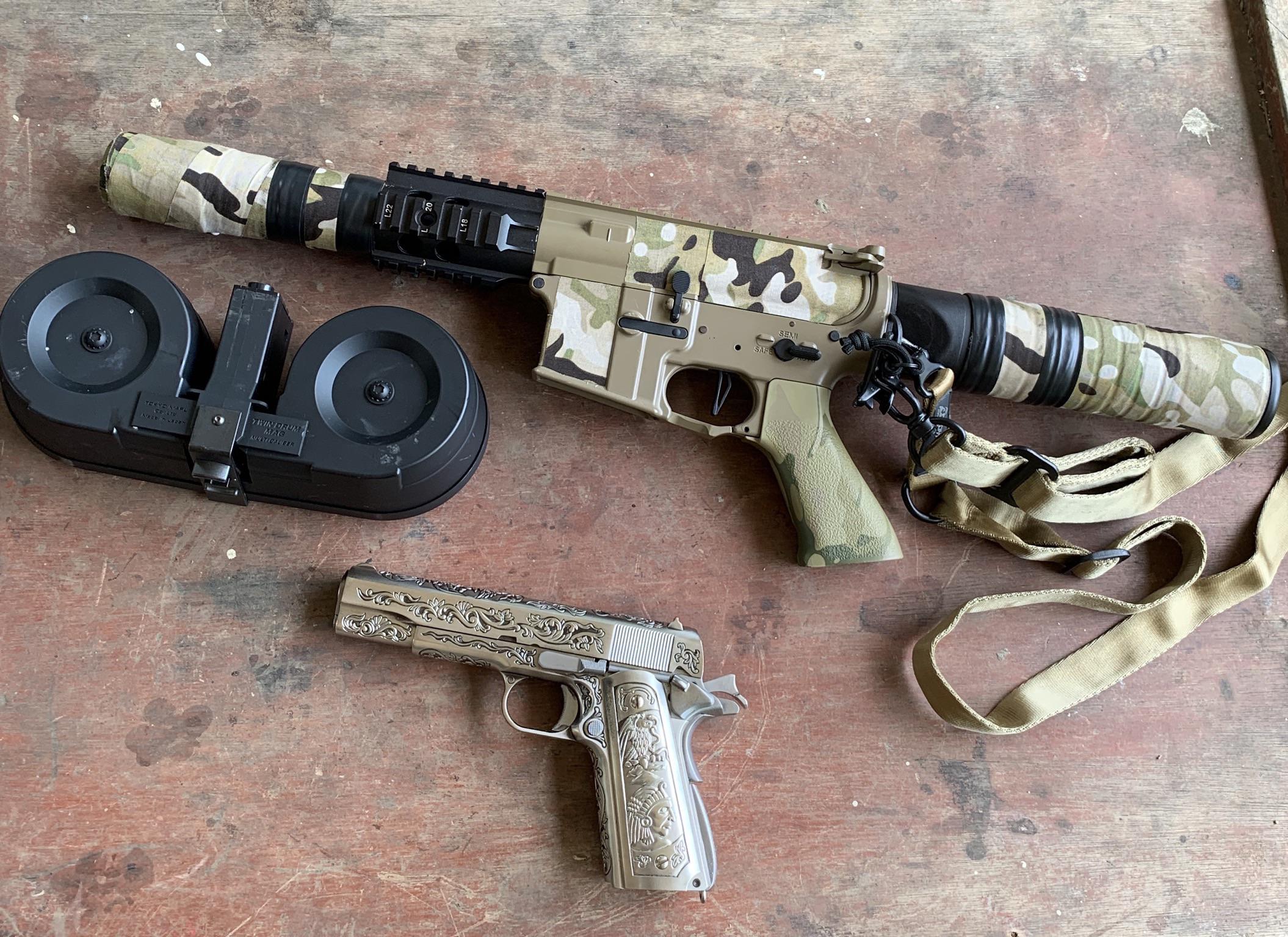 My airsoft loadout for the day r/airsoft