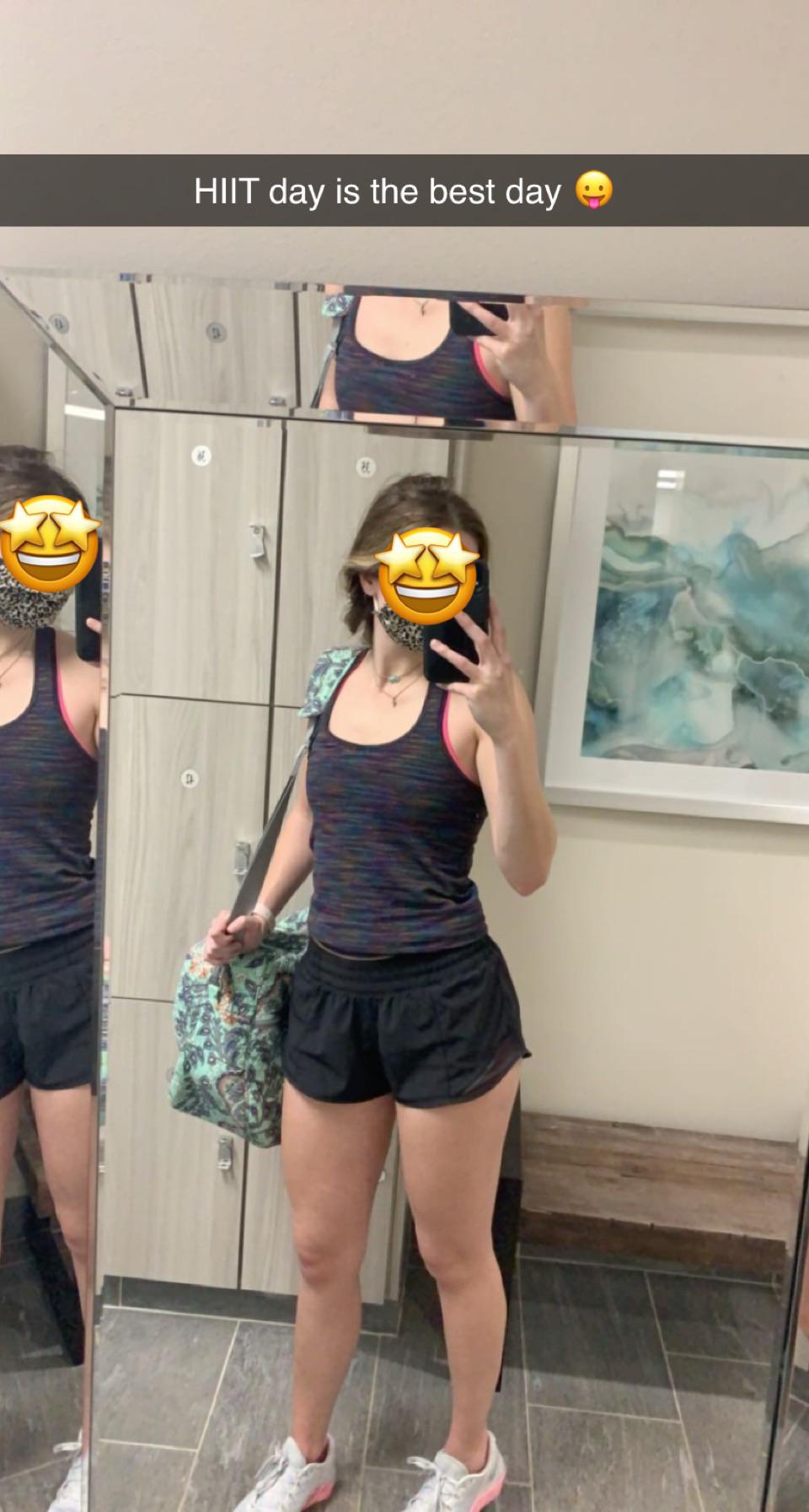 The best HIIT fit! (Details + question in comments) r/lululemon