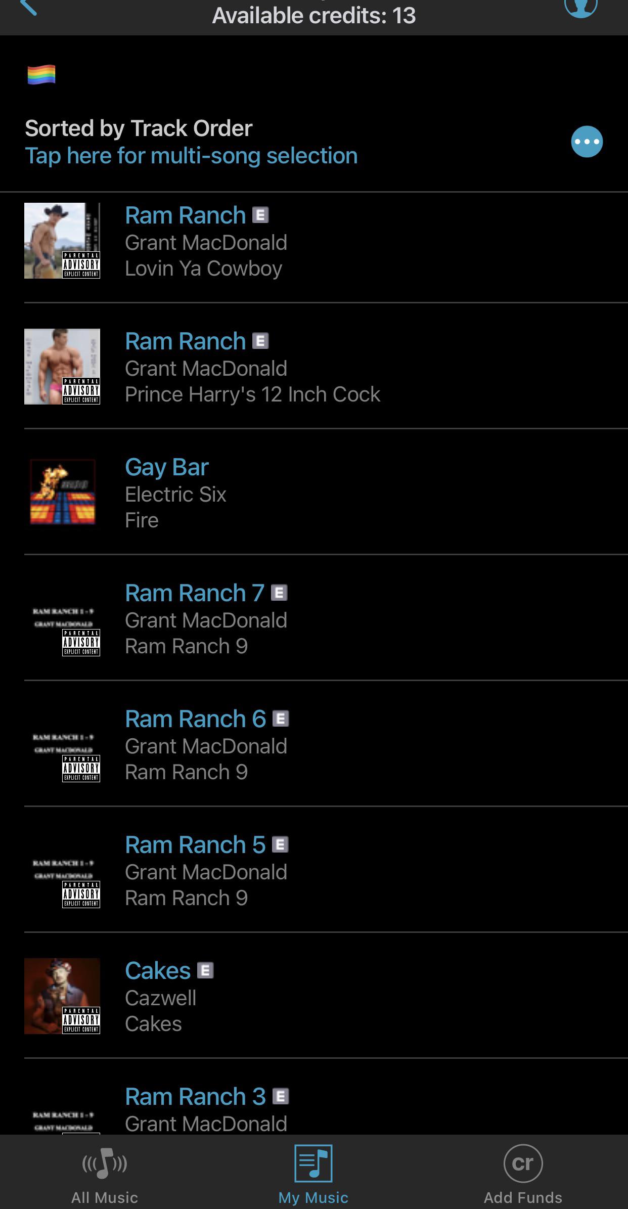 Found out the jukebox at bar near me has ram ranch music, thanks to my