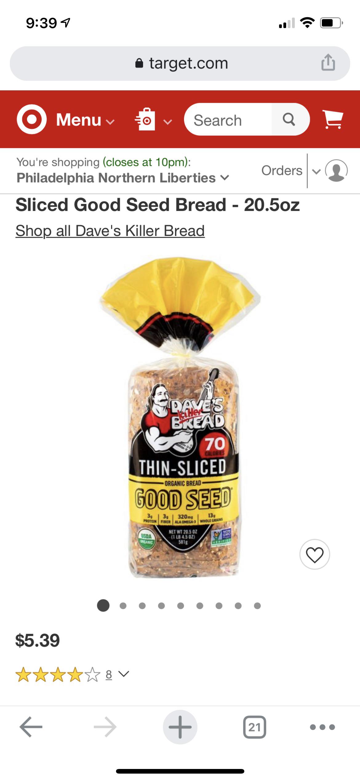 Dave’s Killer Bread what color? I just bought Dave’s Killer Bread
