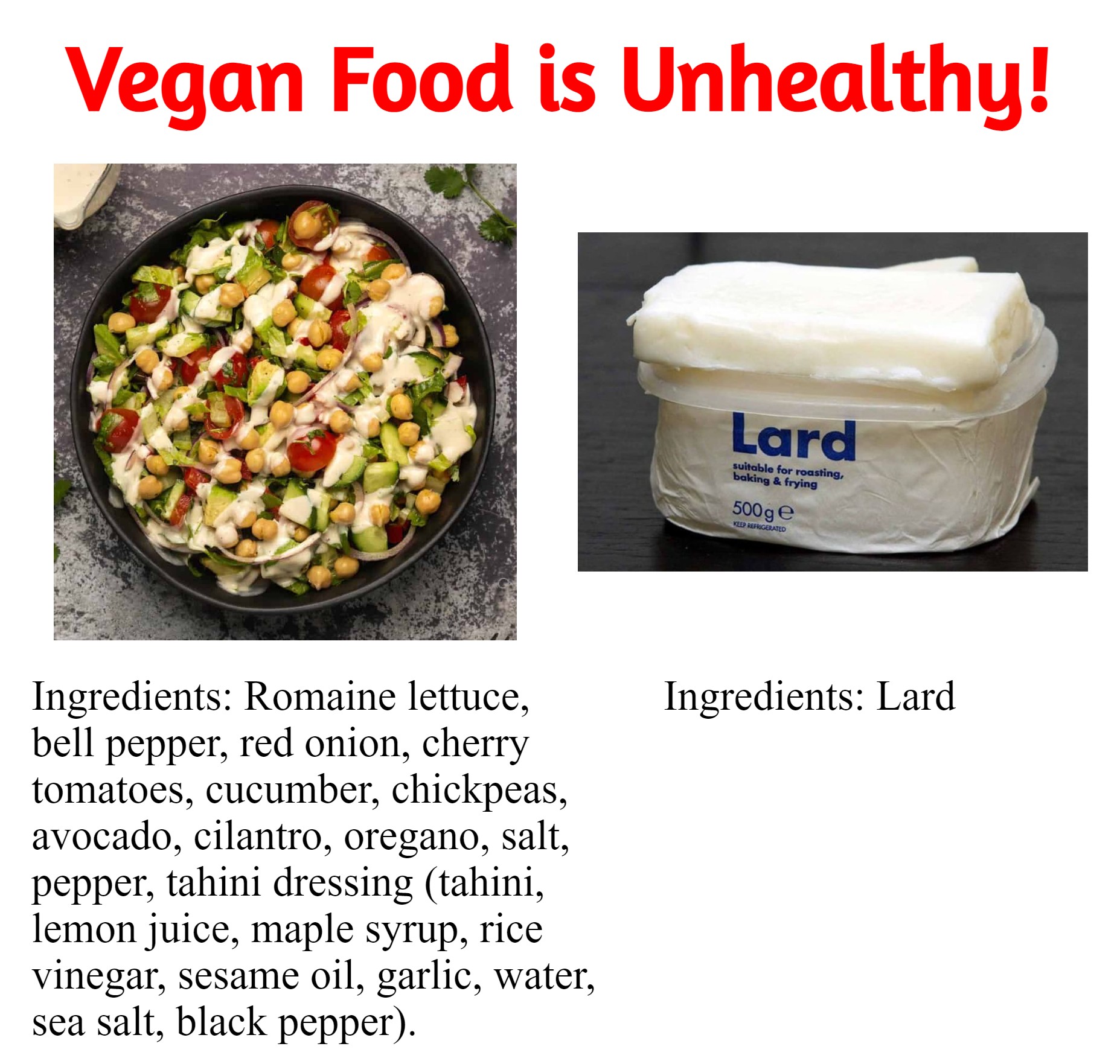 I recently learned that the number of ingredients in food is the best