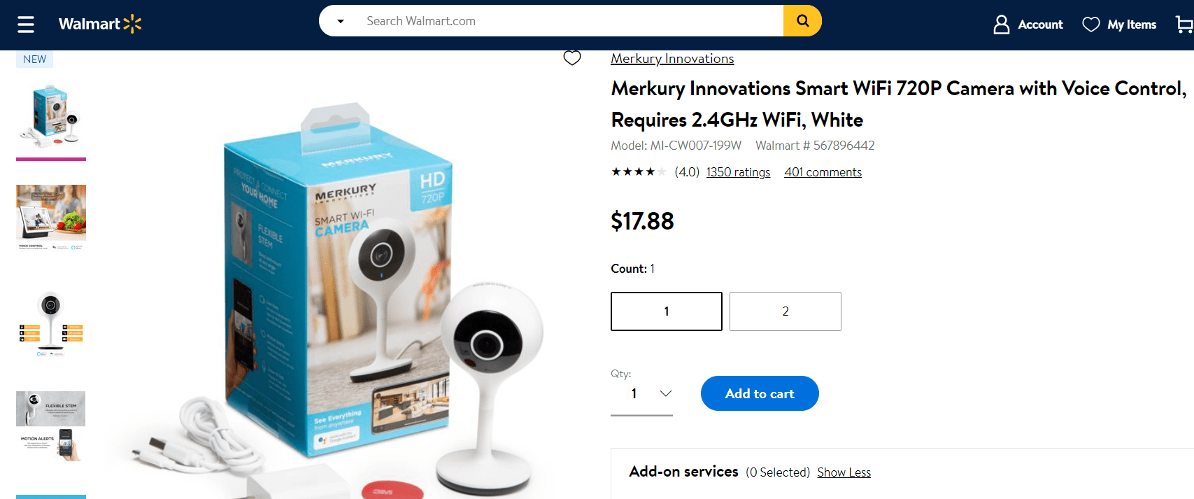 Wifi Camera - No Audio : videosurveillance