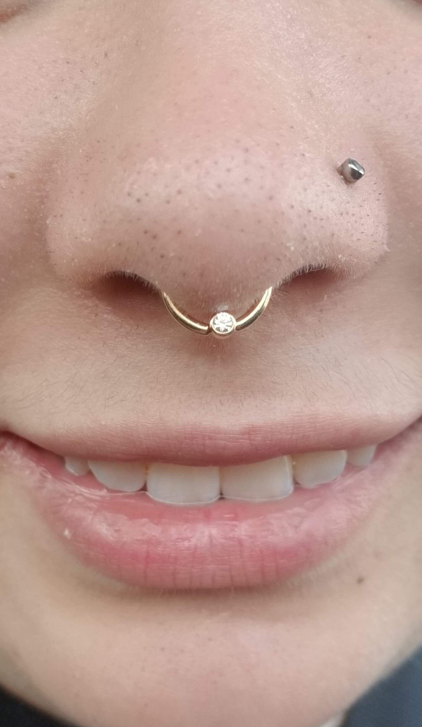 Another septum piercing post! piercing