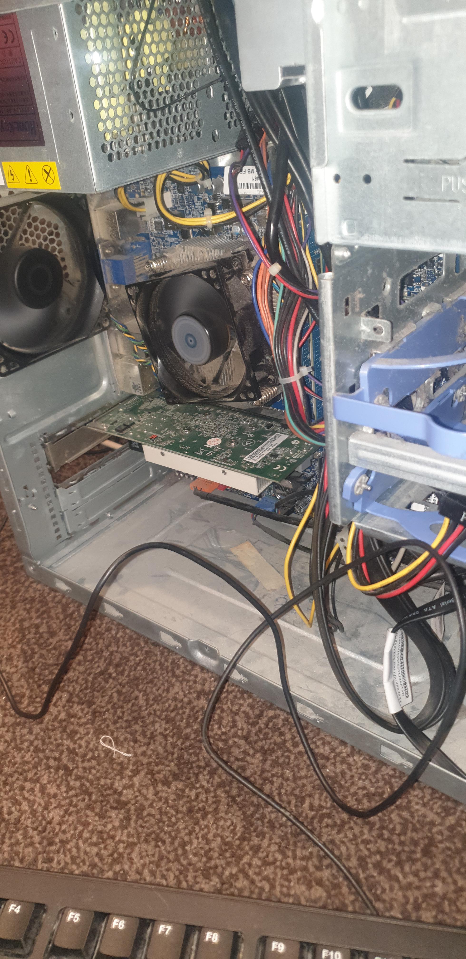 Computer fans are always really loud and turn off for half a second then boot back up. Any ideas