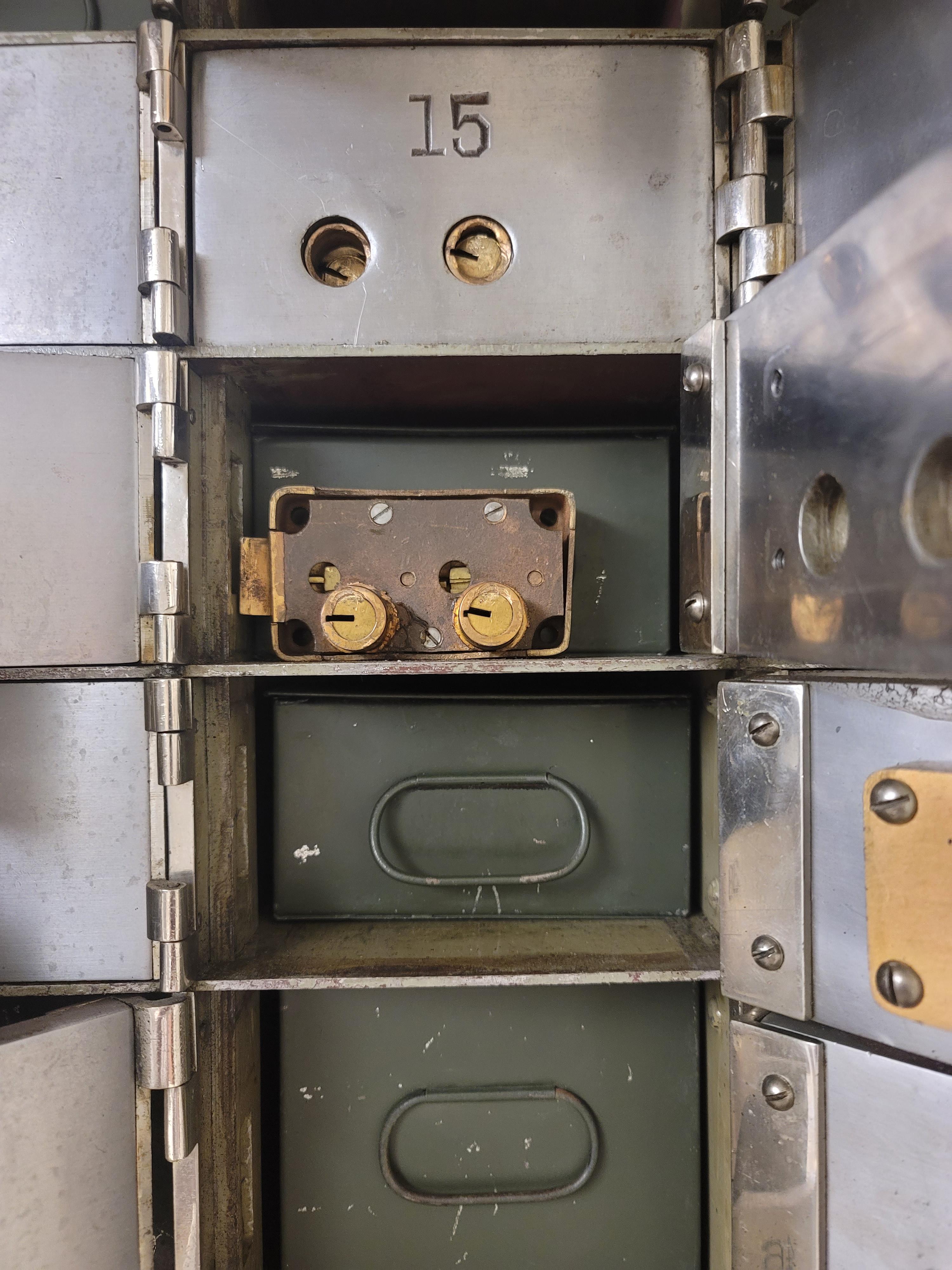 Buddy bought an old bank, one safety deposit box remains locked and I'm