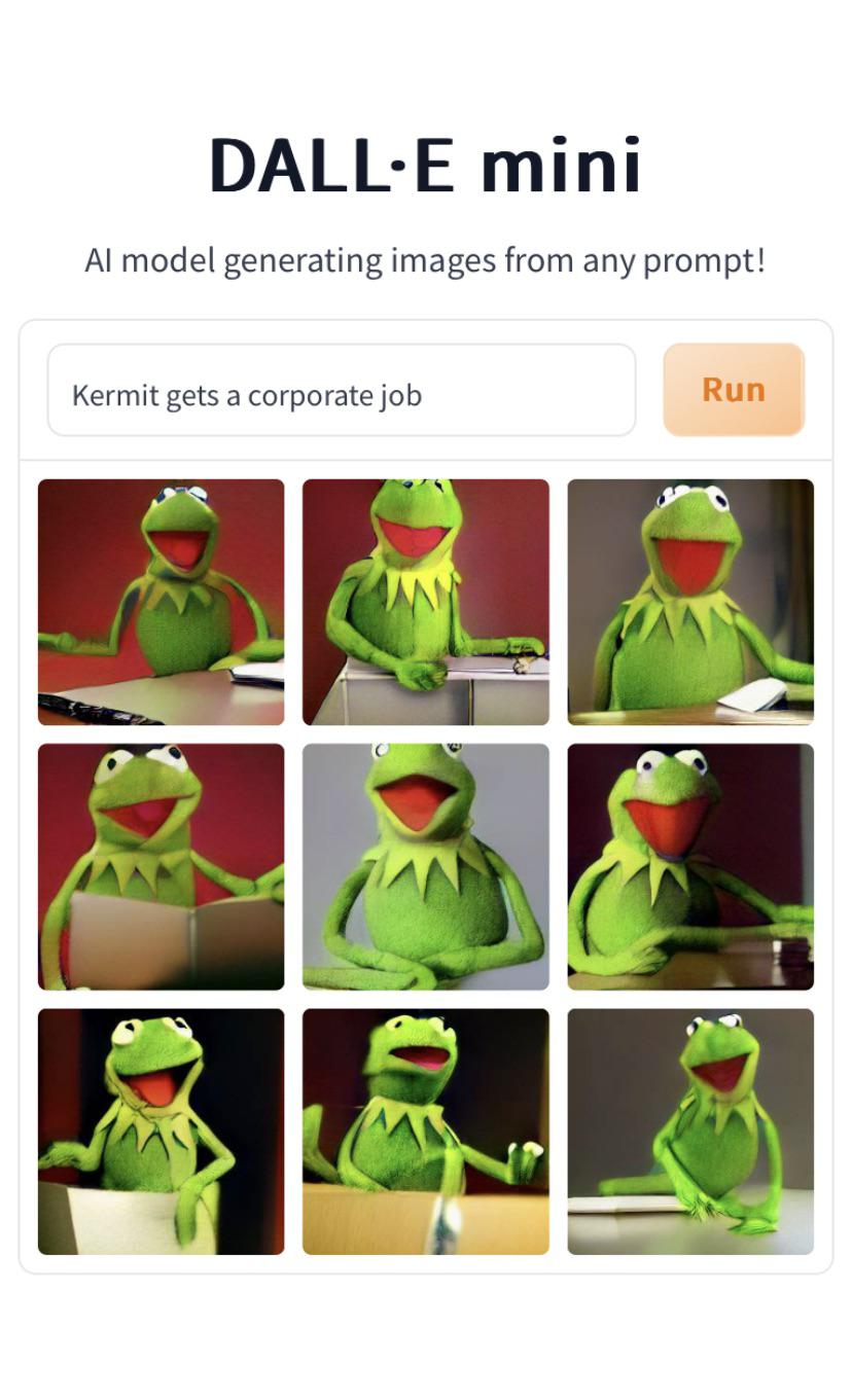 Kermit Gets a Corporate Job dallemini