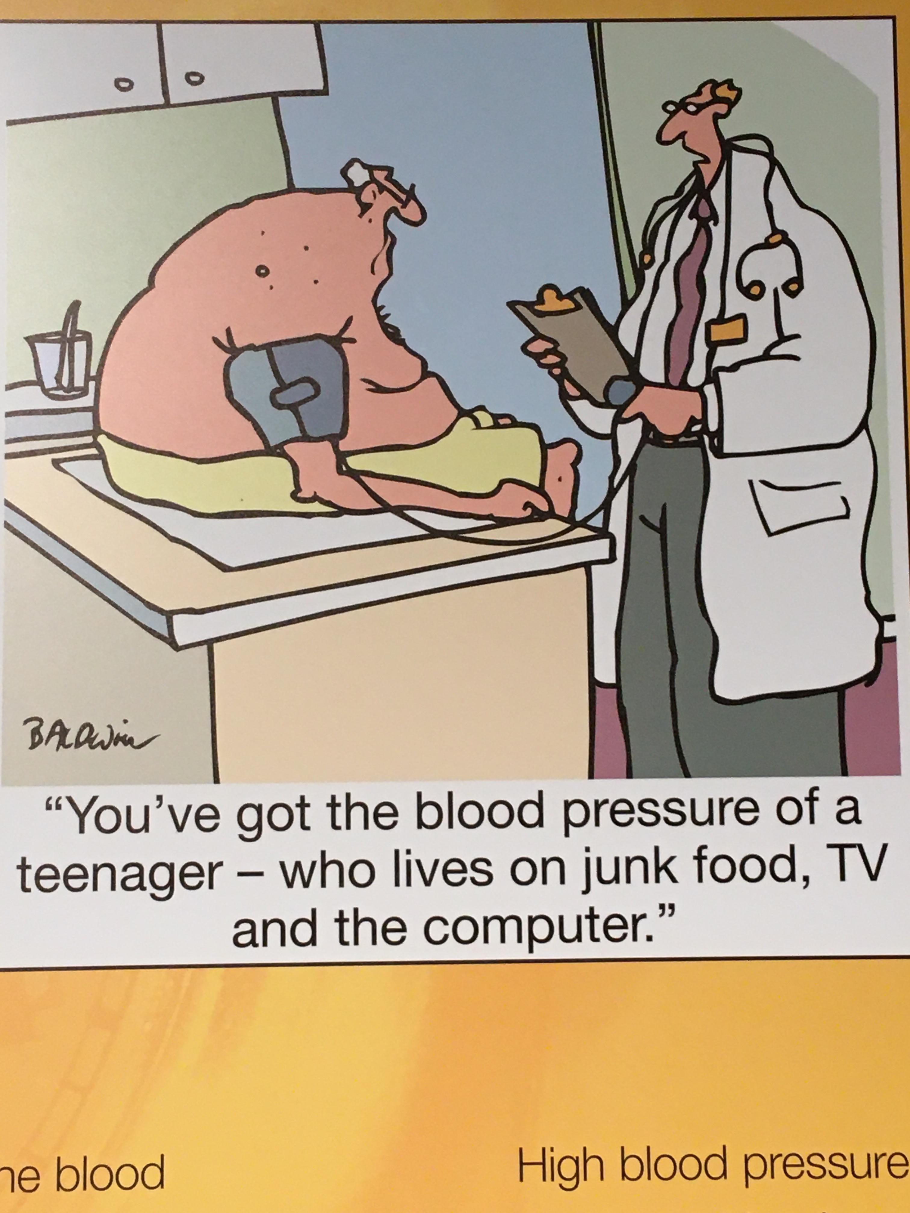 Blood Pressure Jokes