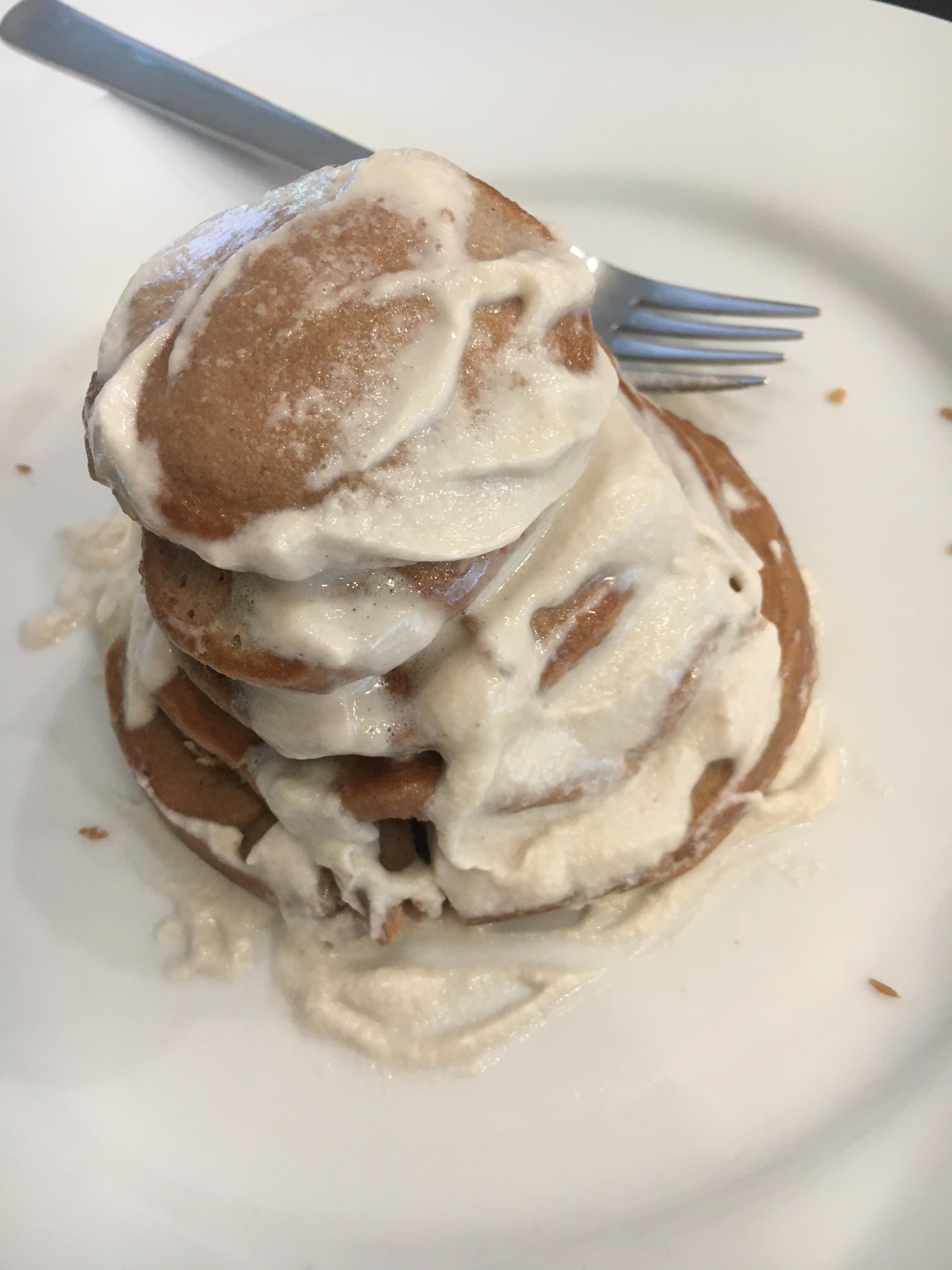 Tried to make my own whipped cream, became runny pancake icing r