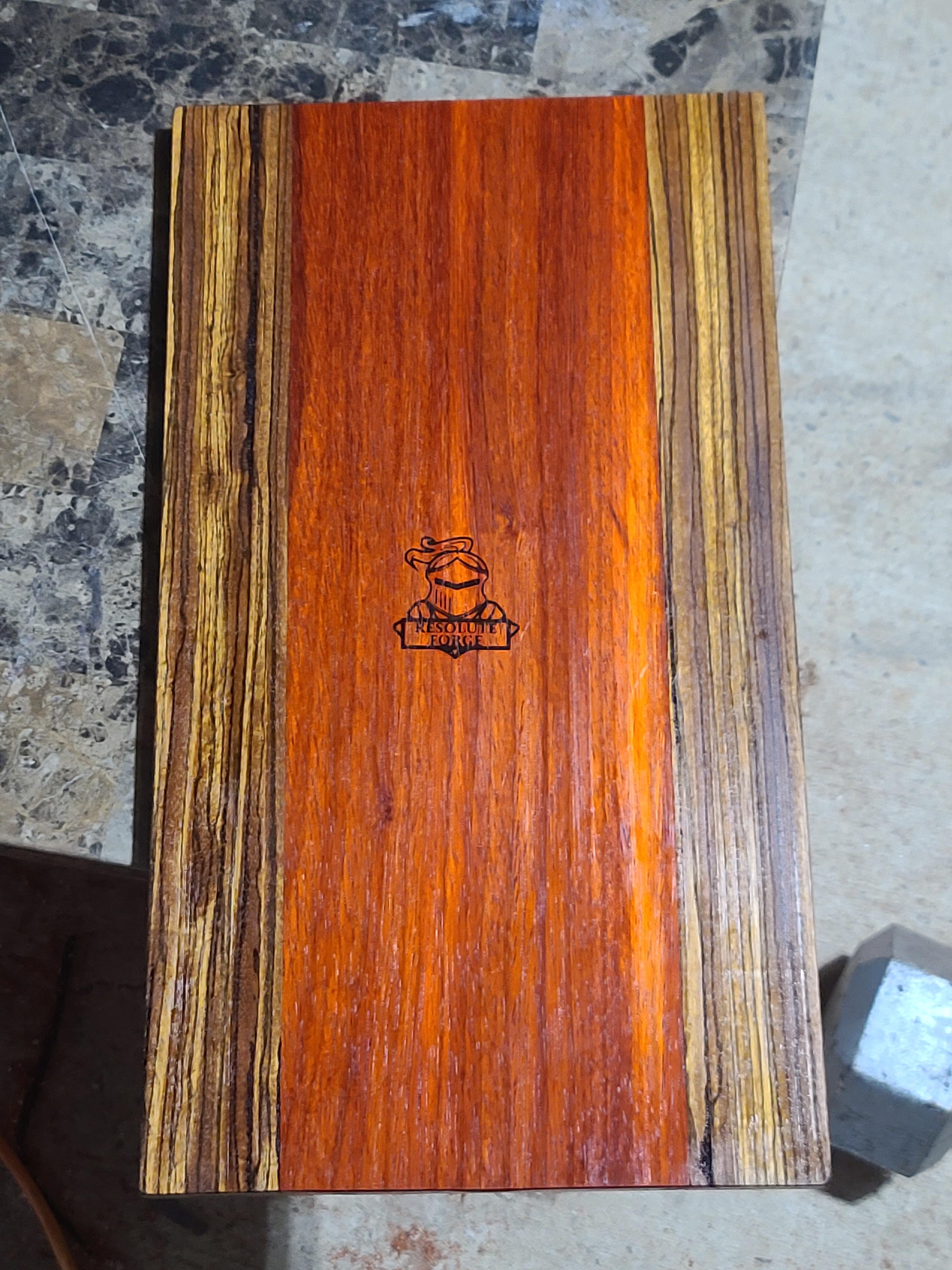 This padauk and zebrawood combination experiment kept me guessing all