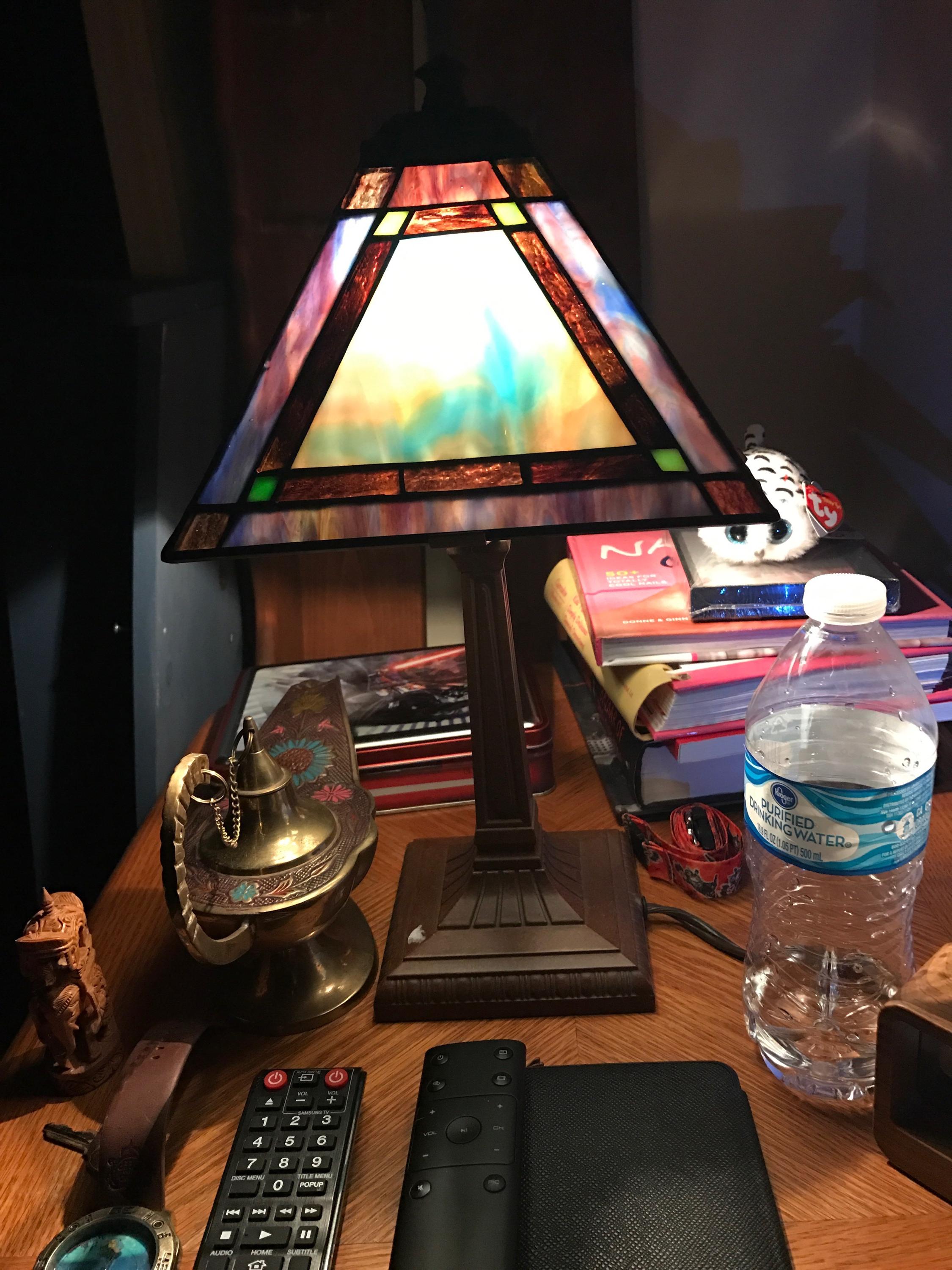 Can anyone tell me what this lamp is worth? It's a "Quoizel Collectible