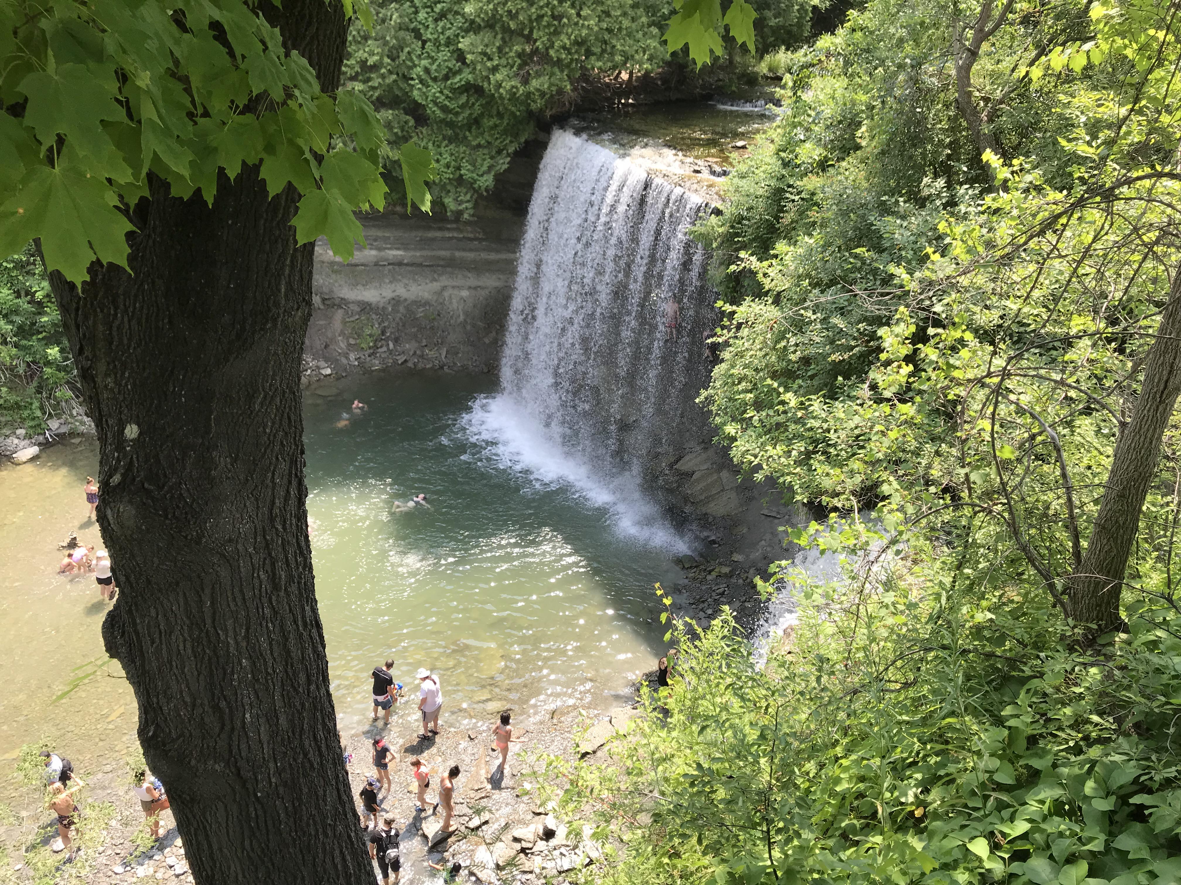 Bridal Veil Falls Kagawong Manitoulin island r/ontario