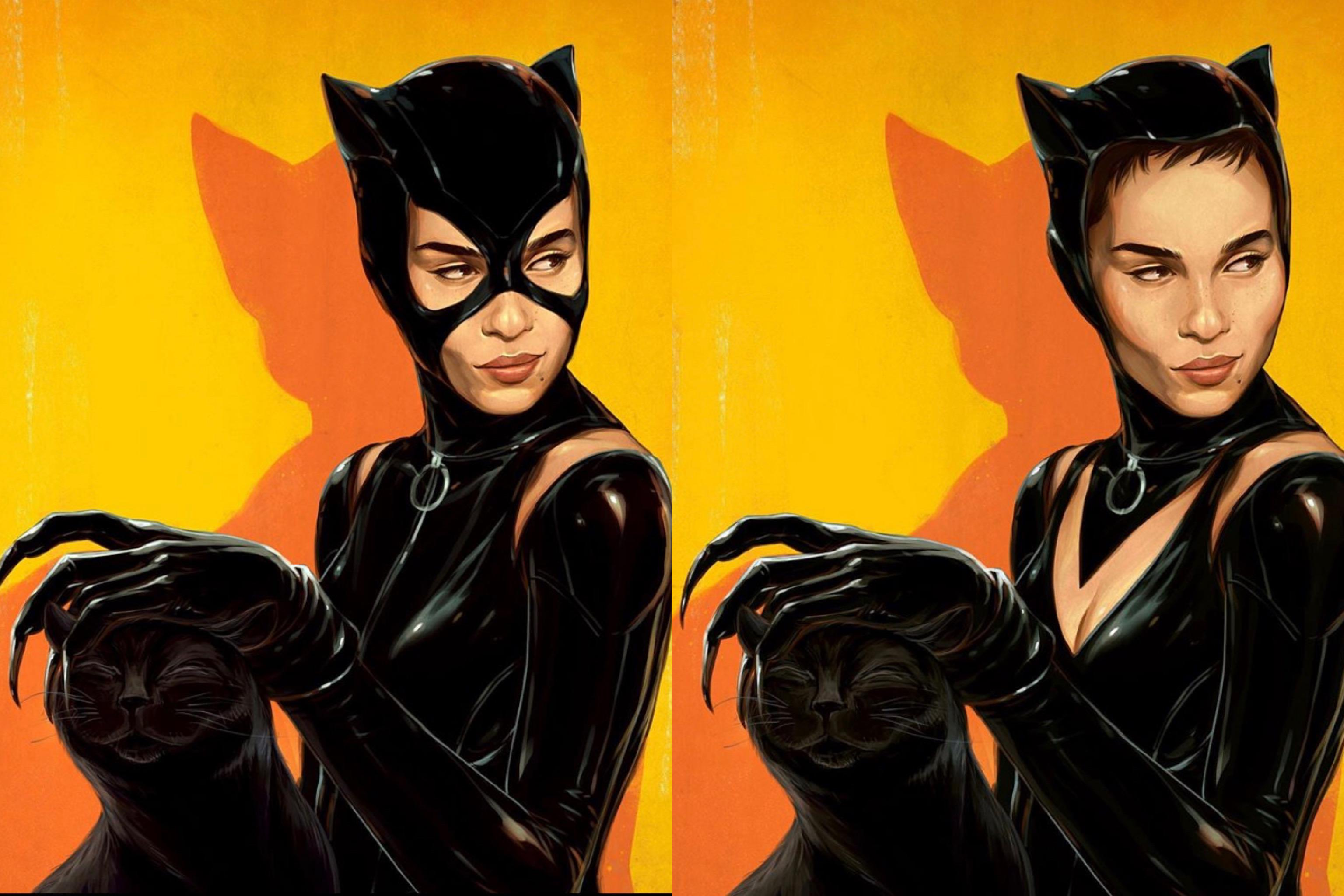 Other Zoe Kravitz Catwoman Fan Art (theartofjoekim) r/DC_Cinematic