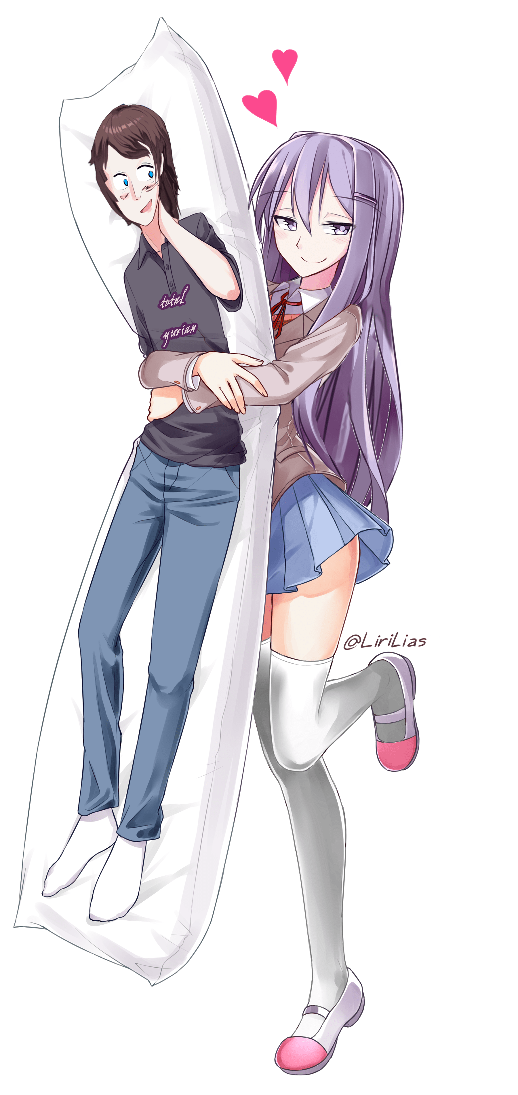 Yuri's Body Pillow [Yurian Mode Activate] r/DDLC