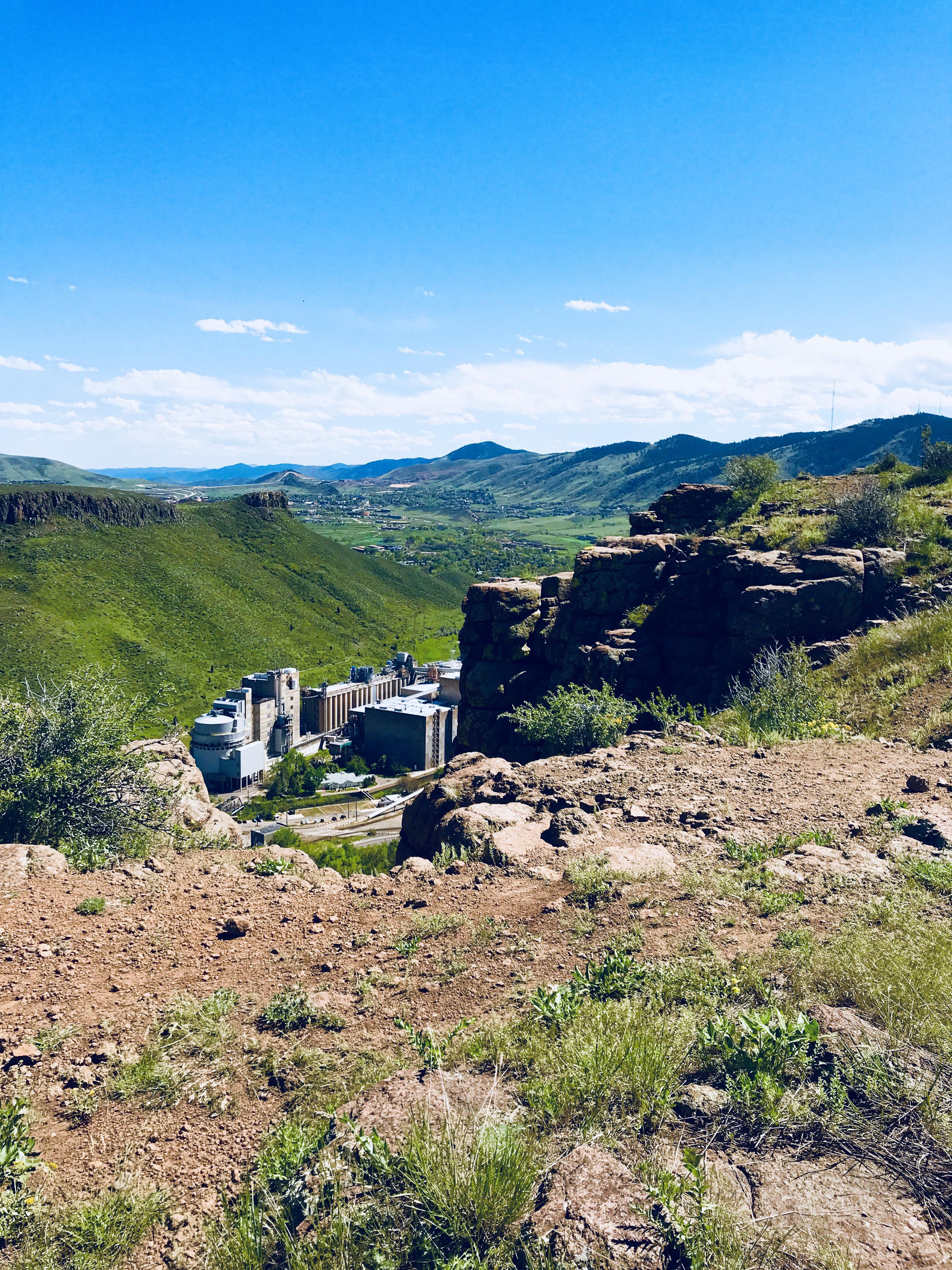 Coors Factory from the top of Table Mountain Golden, CO r/Colorado